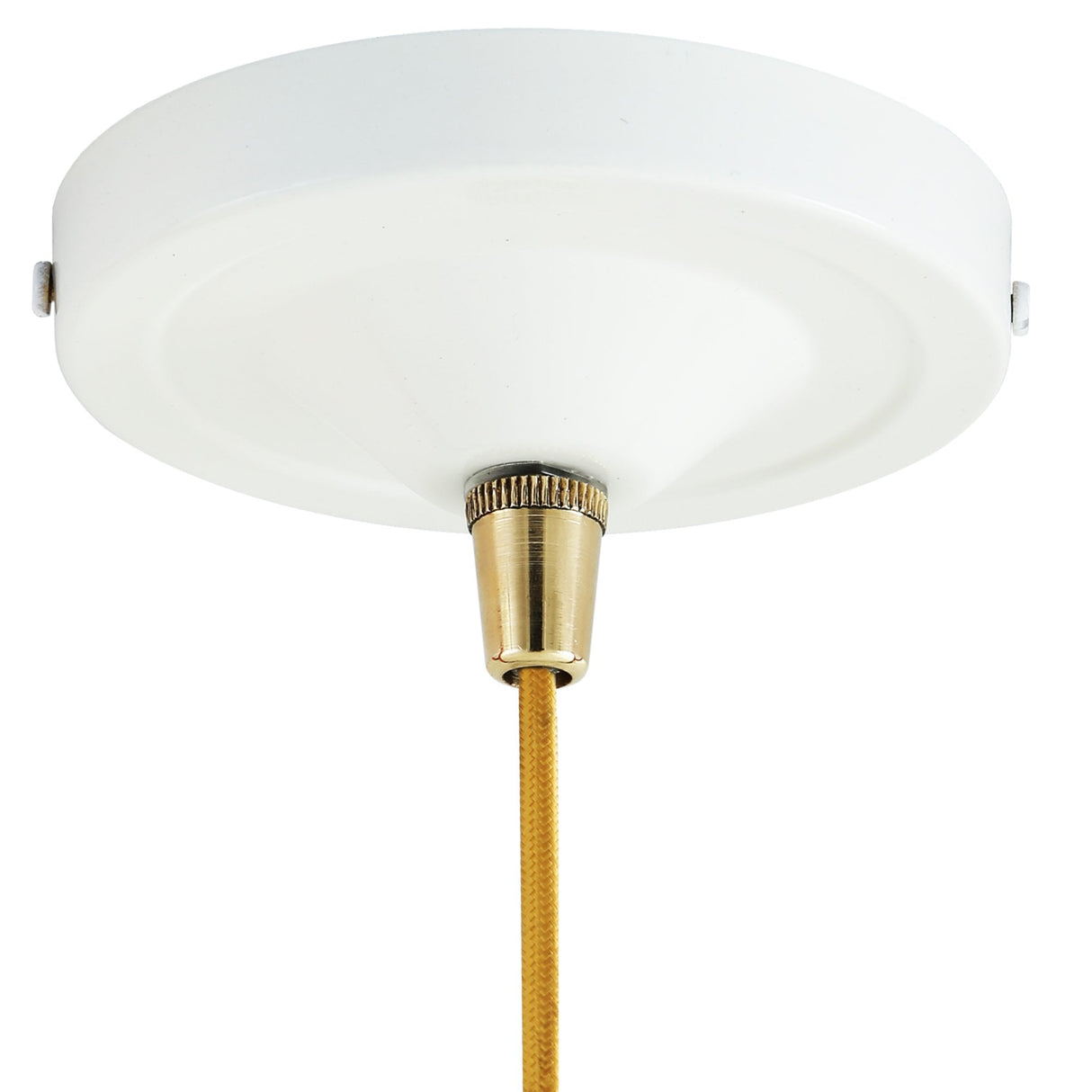 Cairo Polished Brass & Matte Black Contemporary Pendant Light