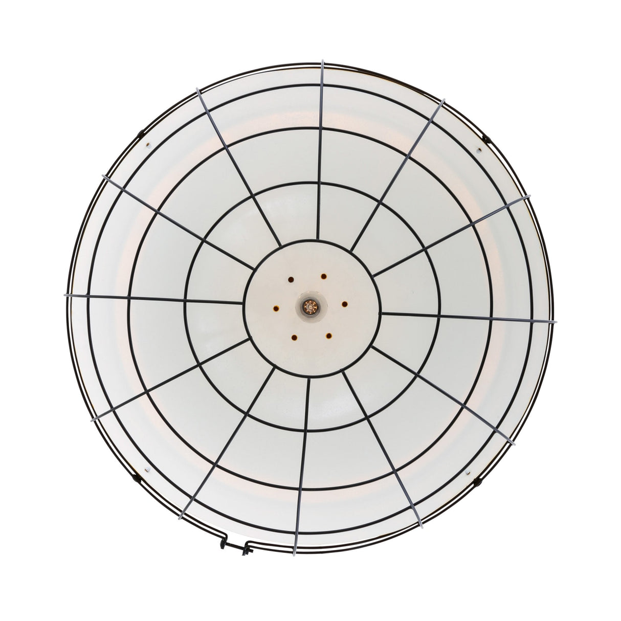 Elegant Black Brussels Pendant with Cage Design