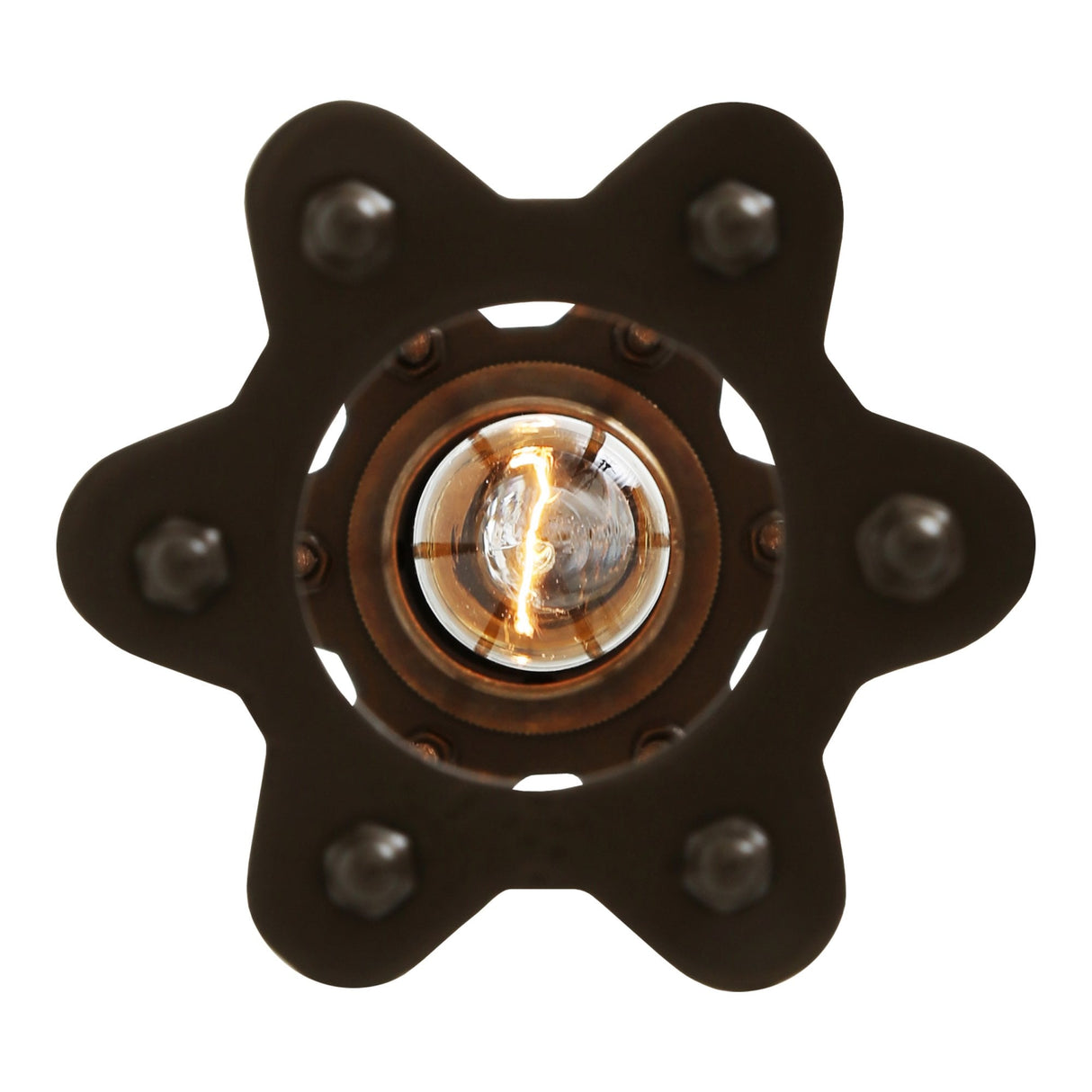 Antique Brass & Bronze Cage Beirut Pendant Light