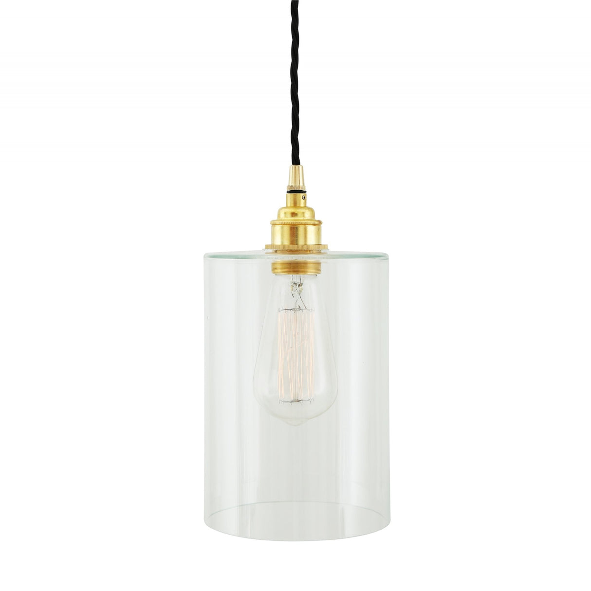 Elegant Antique Brass Dalat Pendant Light
