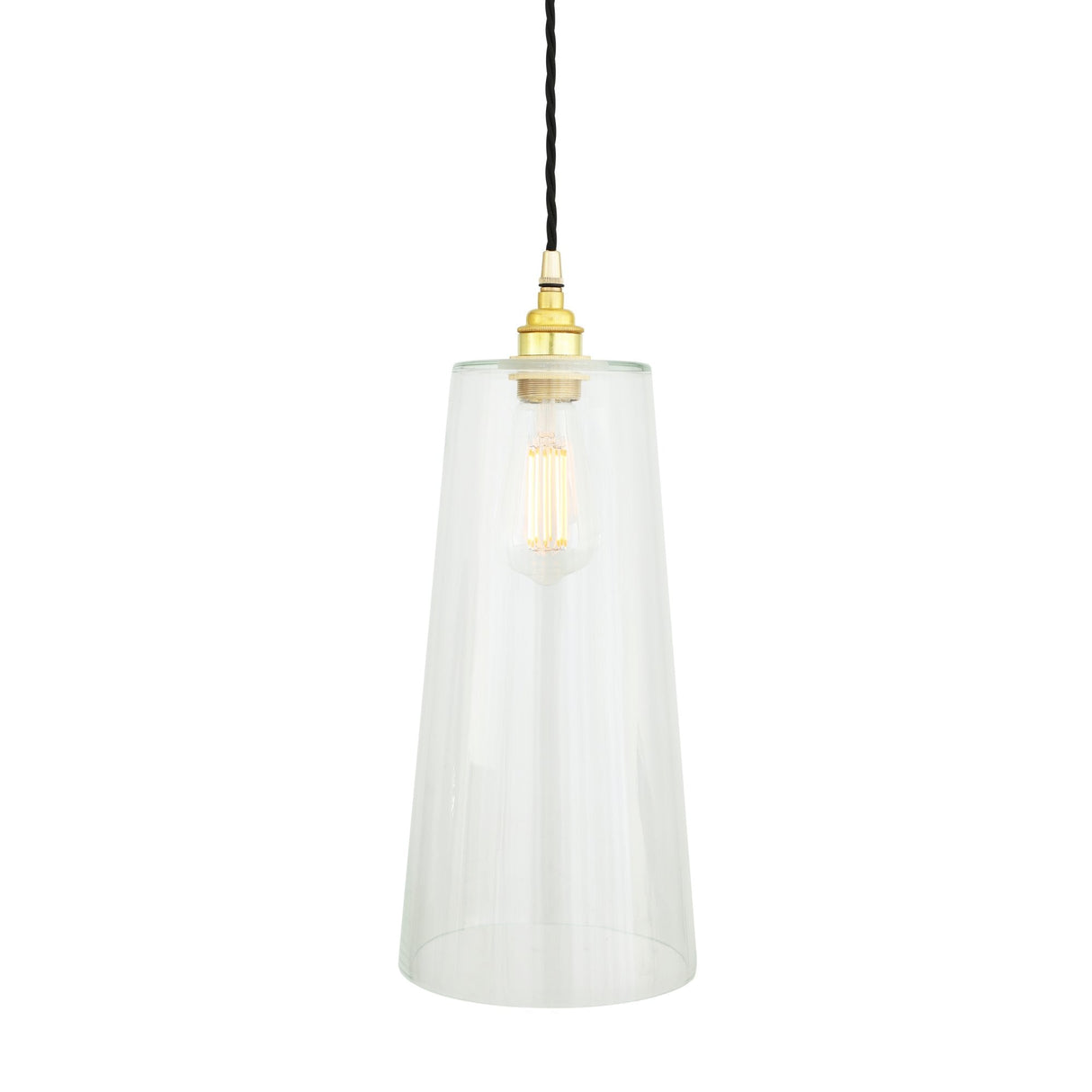 Malang Pendant Light in Elegant Antique Brass Finish
