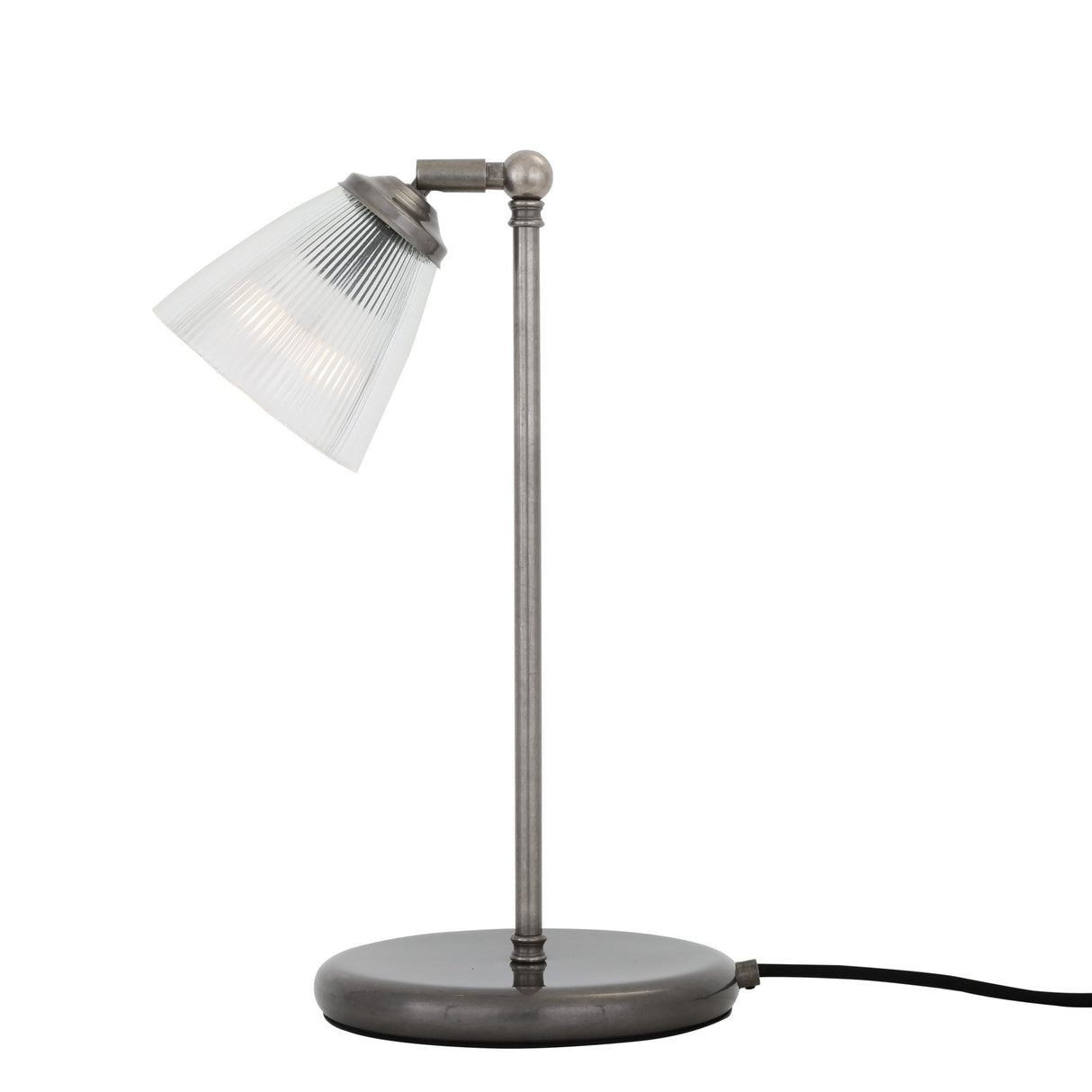 Vintage Industrial Brass Table Lamp - Gadar Collection