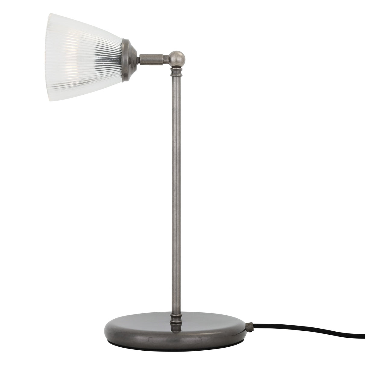Vintage Industrial Brass Table Lamp - Gadar Collection