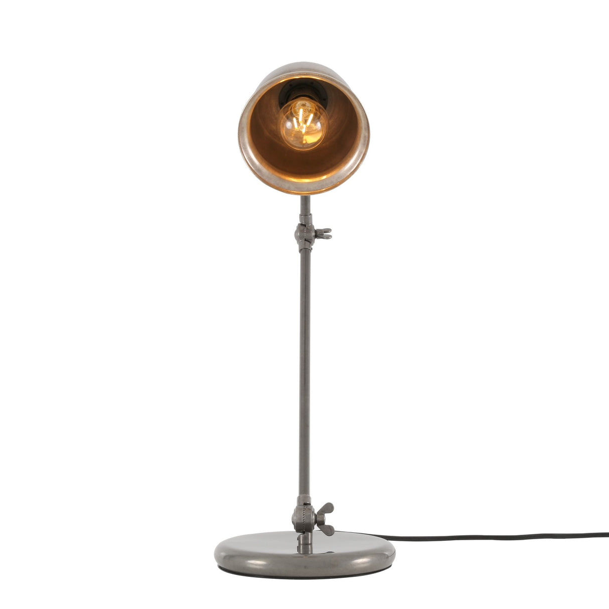 Dale Adjustable Brass Table Lamp