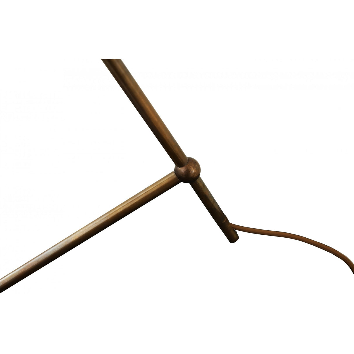 Havana Industrial Chic Brass Table Lamp