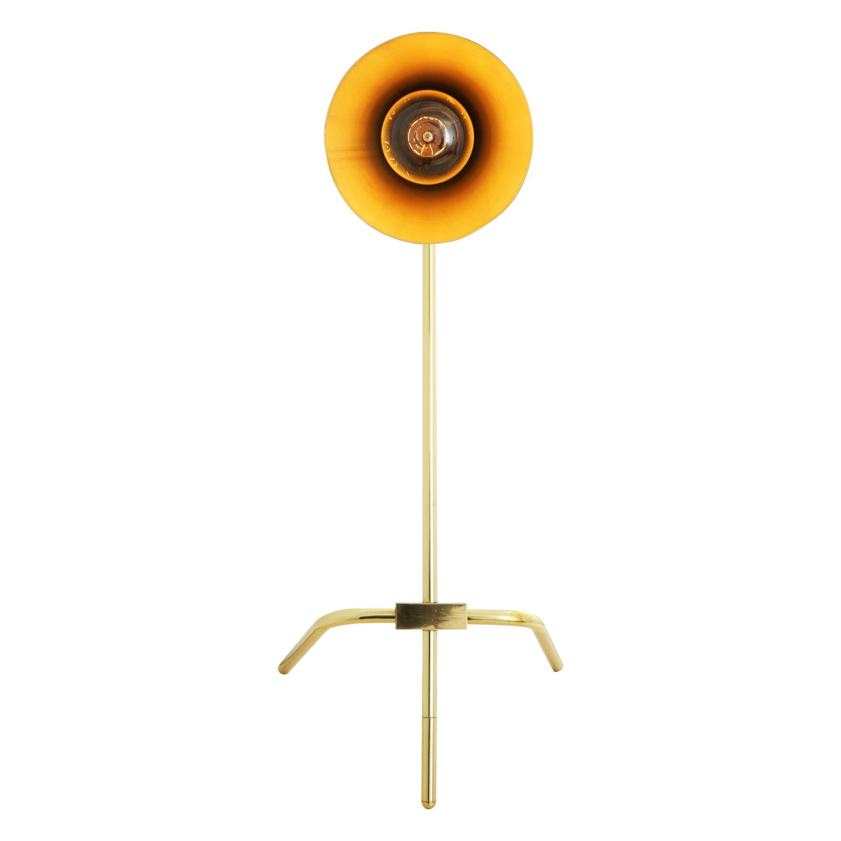 Astana Brass Table Lamp with Adjustable Height