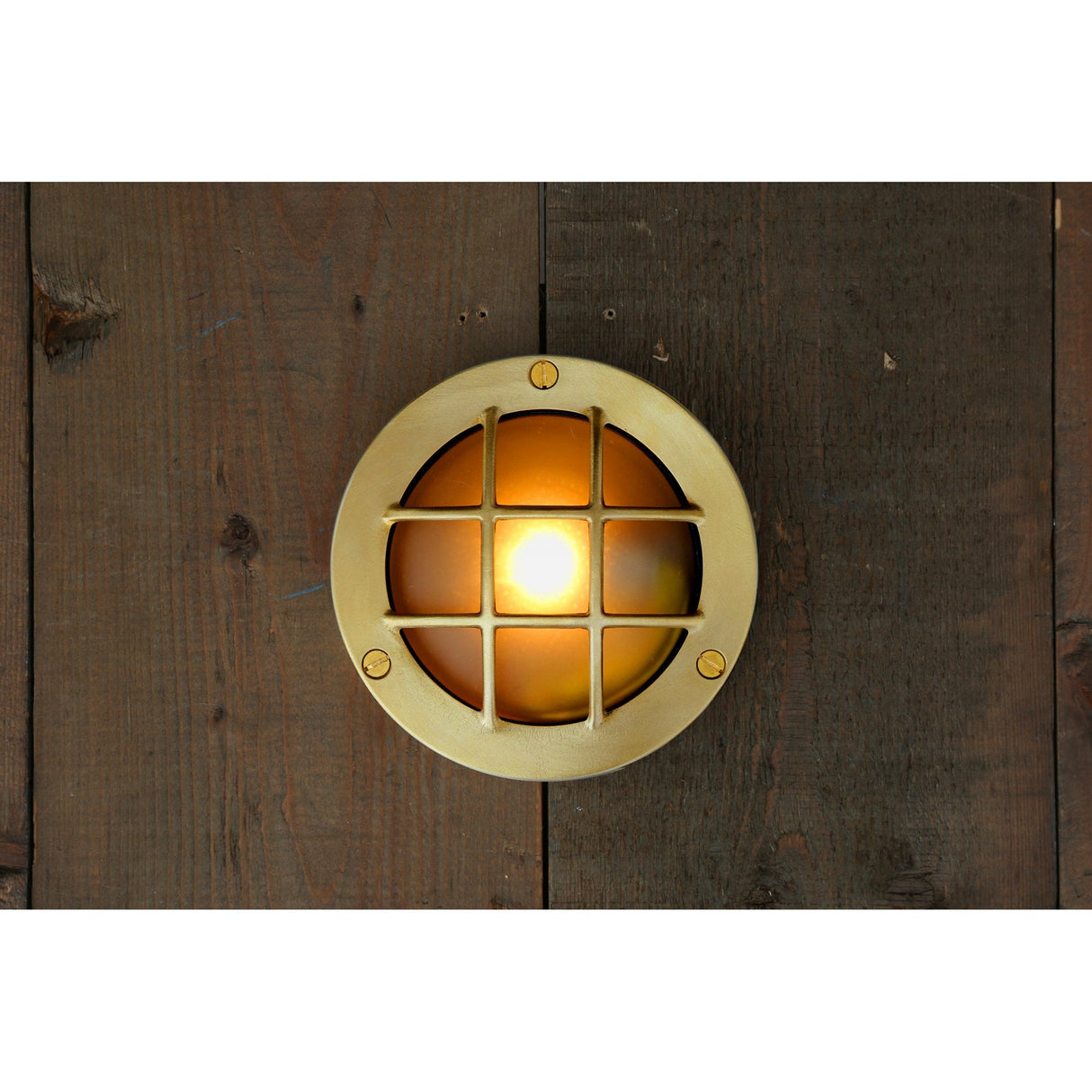 Muara Nautical Brass Wall Light