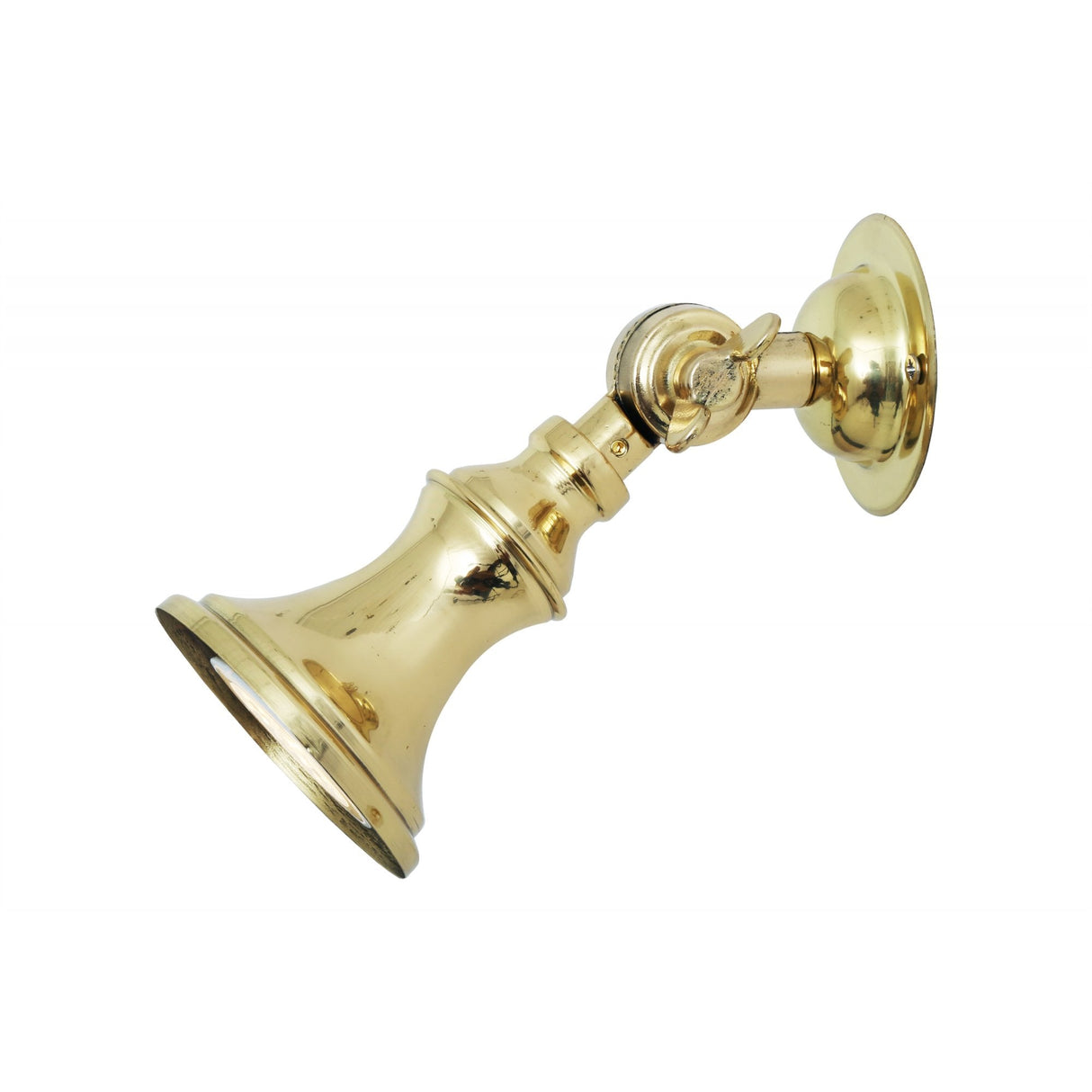 Antique Brass Classic Trumpet-Style Spotlight