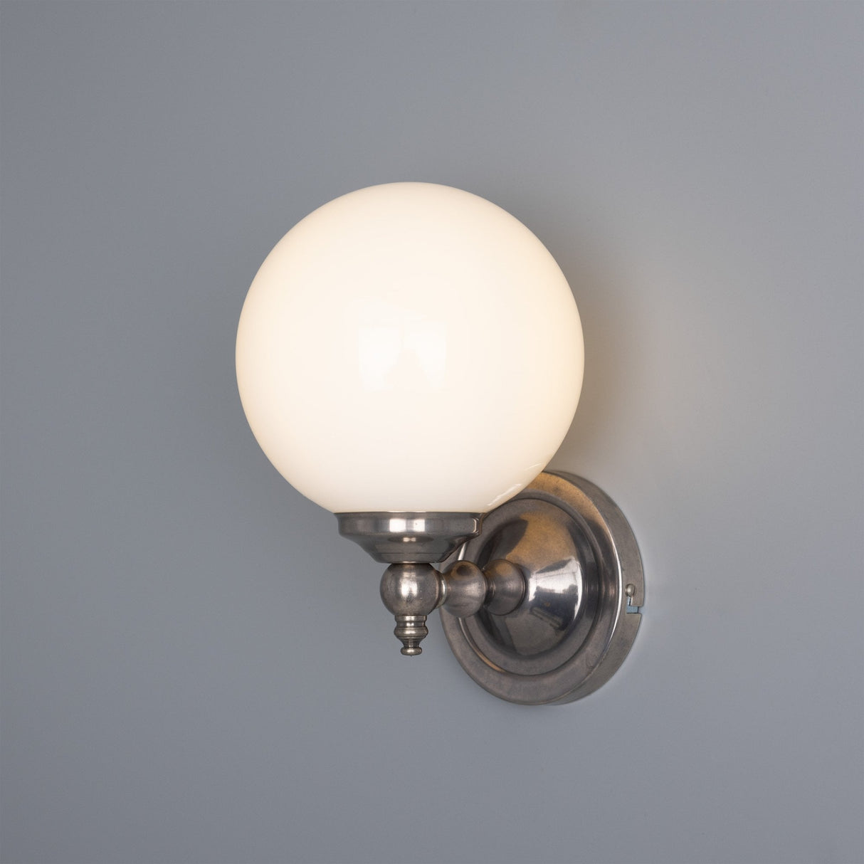 Vintage Brass Globe Wall Light, Cloghan Collection