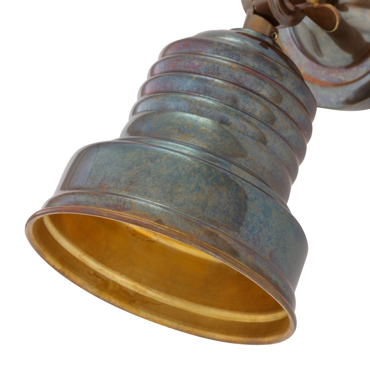 Sucre Vintage Brass Industrial Spot Light