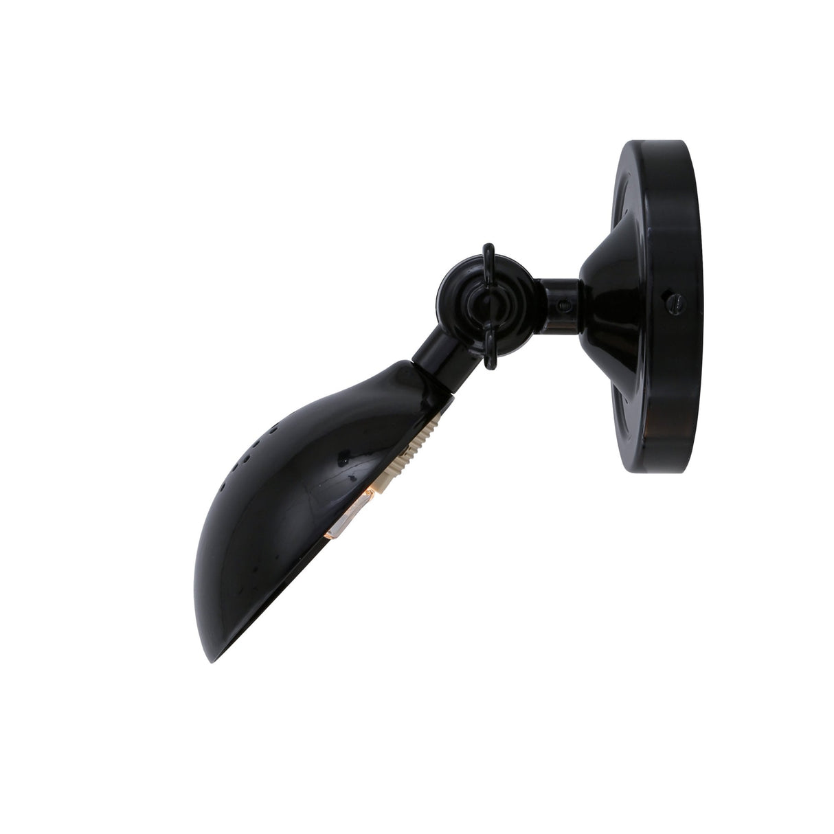 Cody Industrial Brass Wall Light