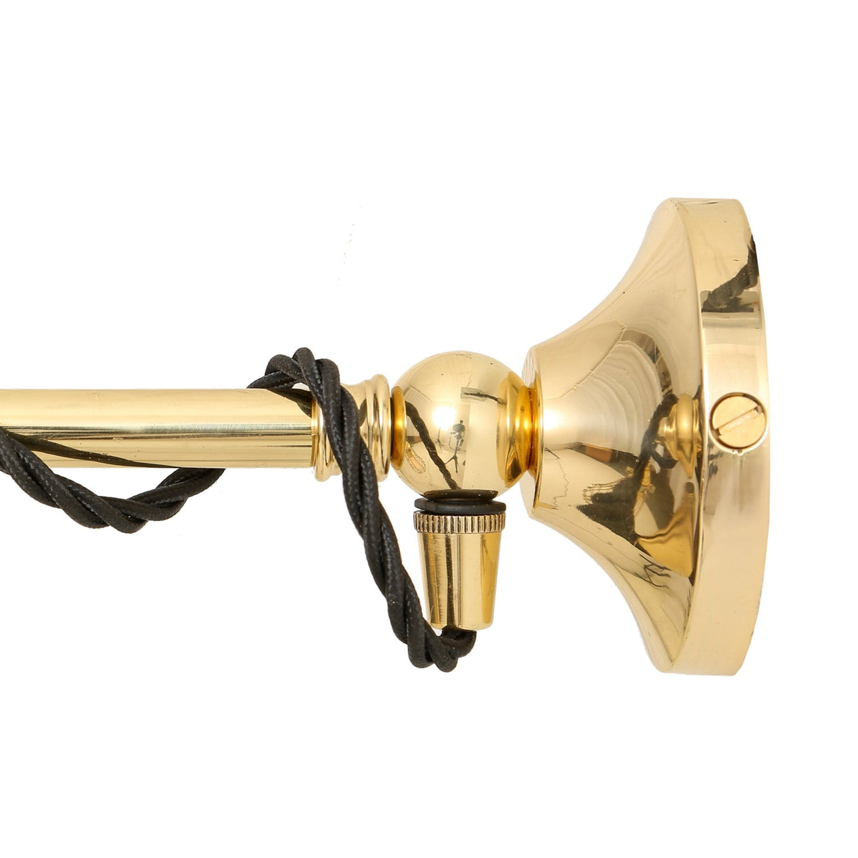 Antique Brass & Industrial Cage Wall Sconce