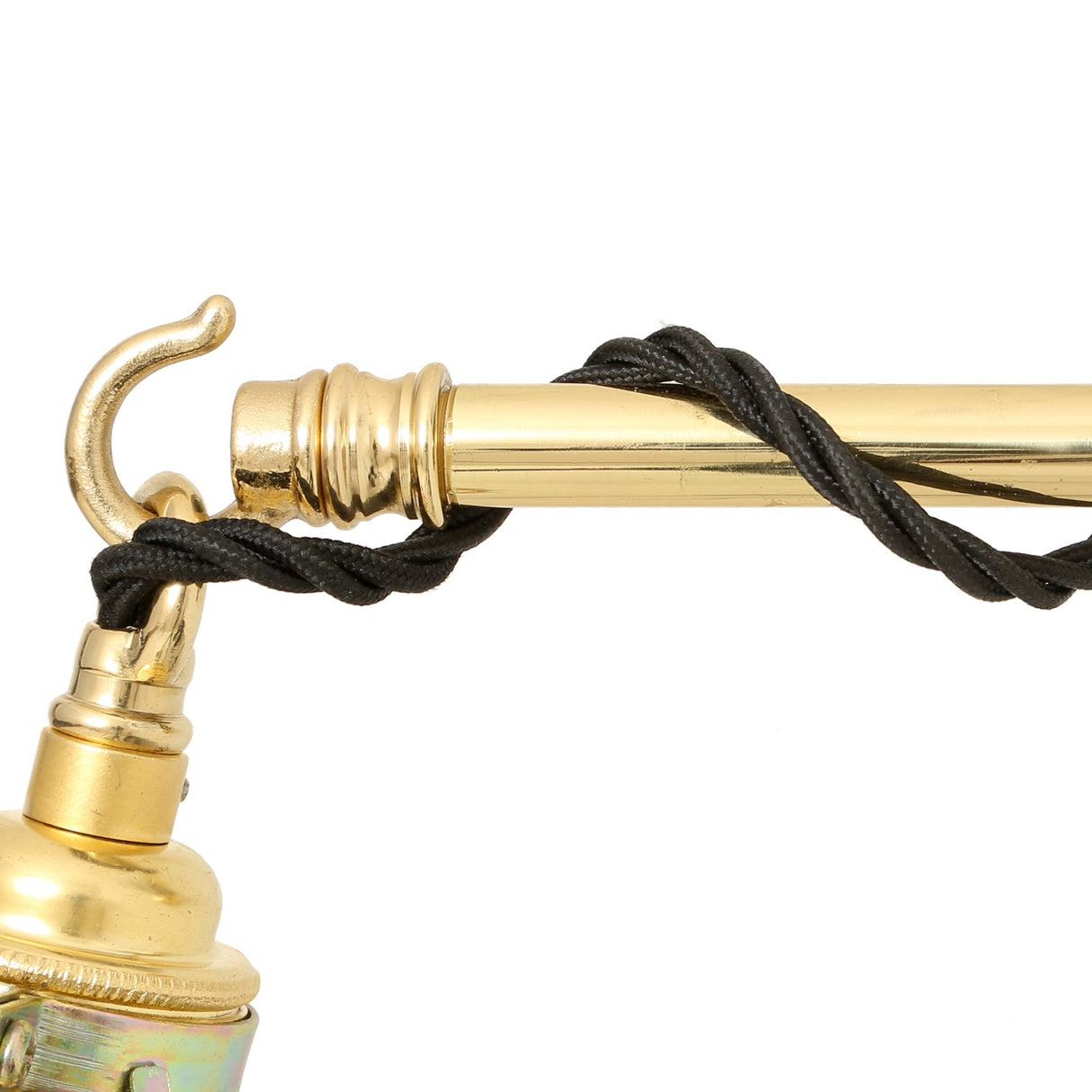 Antique Brass & Industrial Cage Wall Sconce