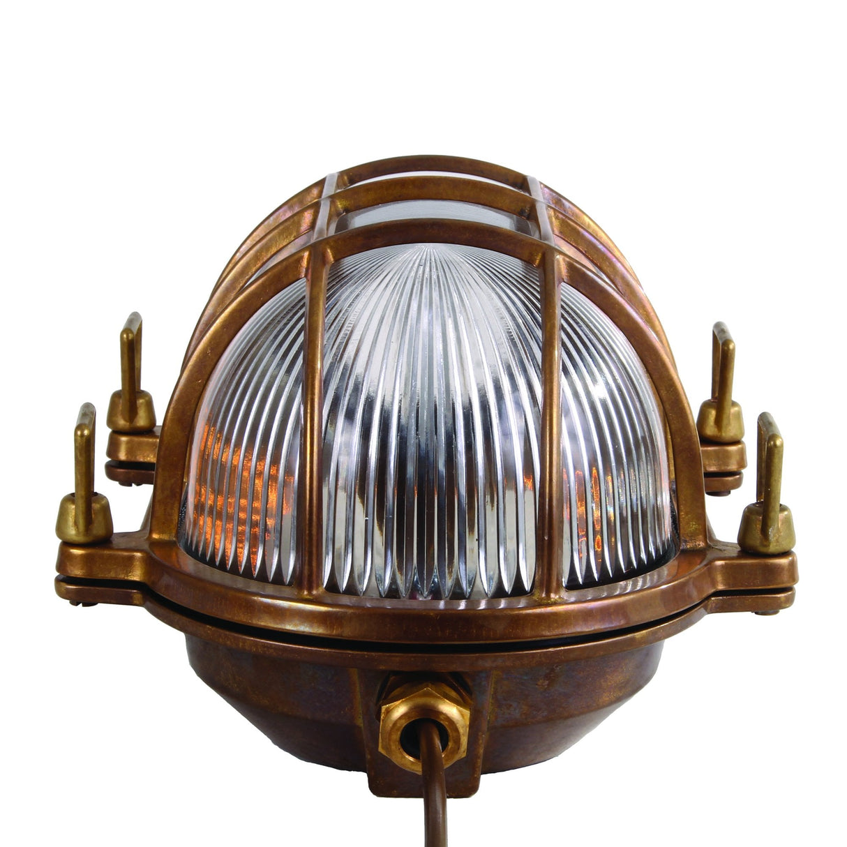 Ross Marine Nautical Brass Bulkhead Wall Light