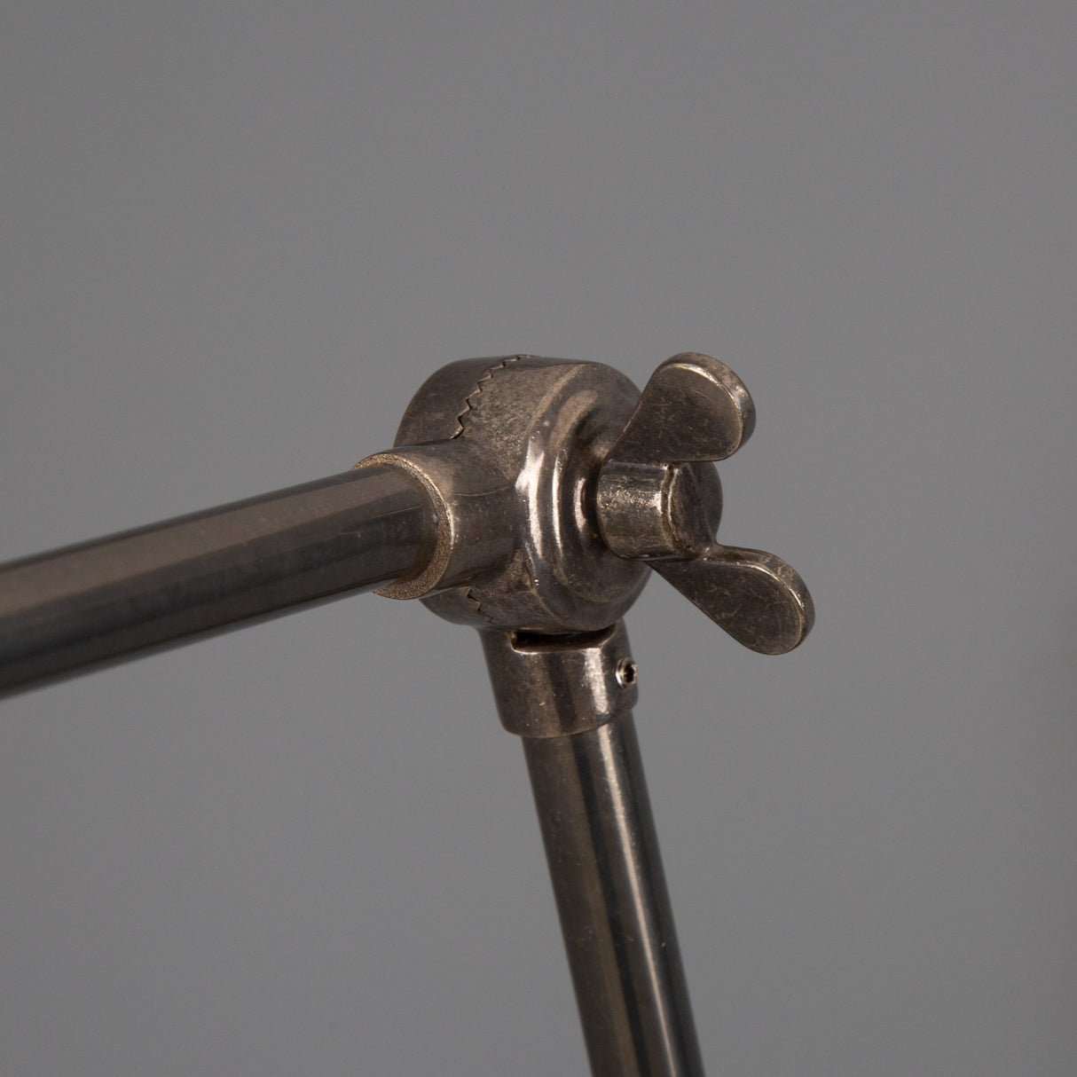 Lyx Art Deco Brass Wall Light with Adjustable Glass Shade