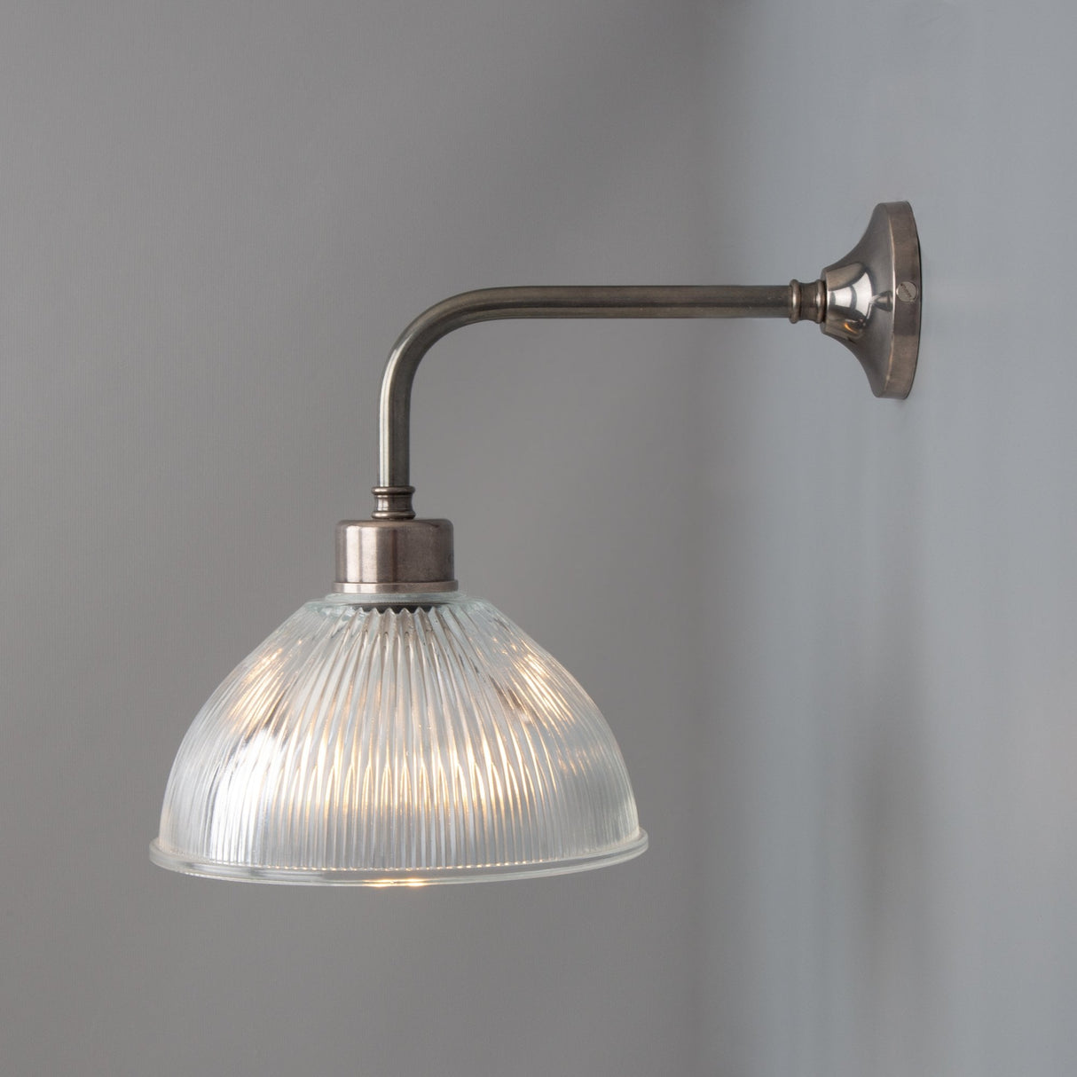 Antique Brass Dhaka Prismatic Wall Sconce