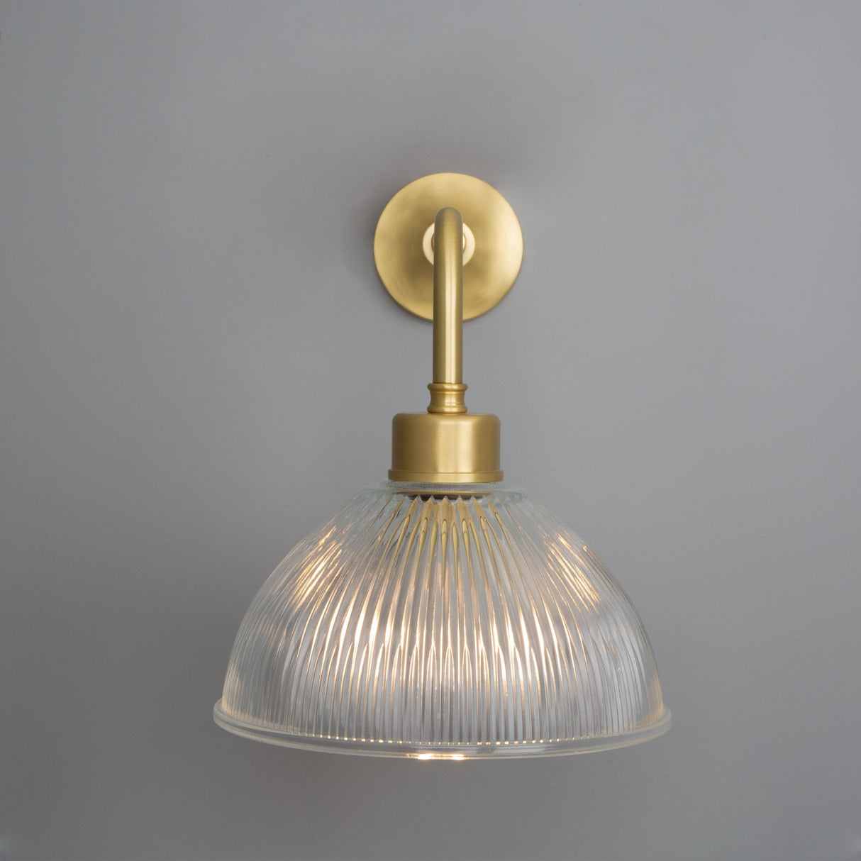 Antique Brass Dhaka Prismatic Wall Sconce