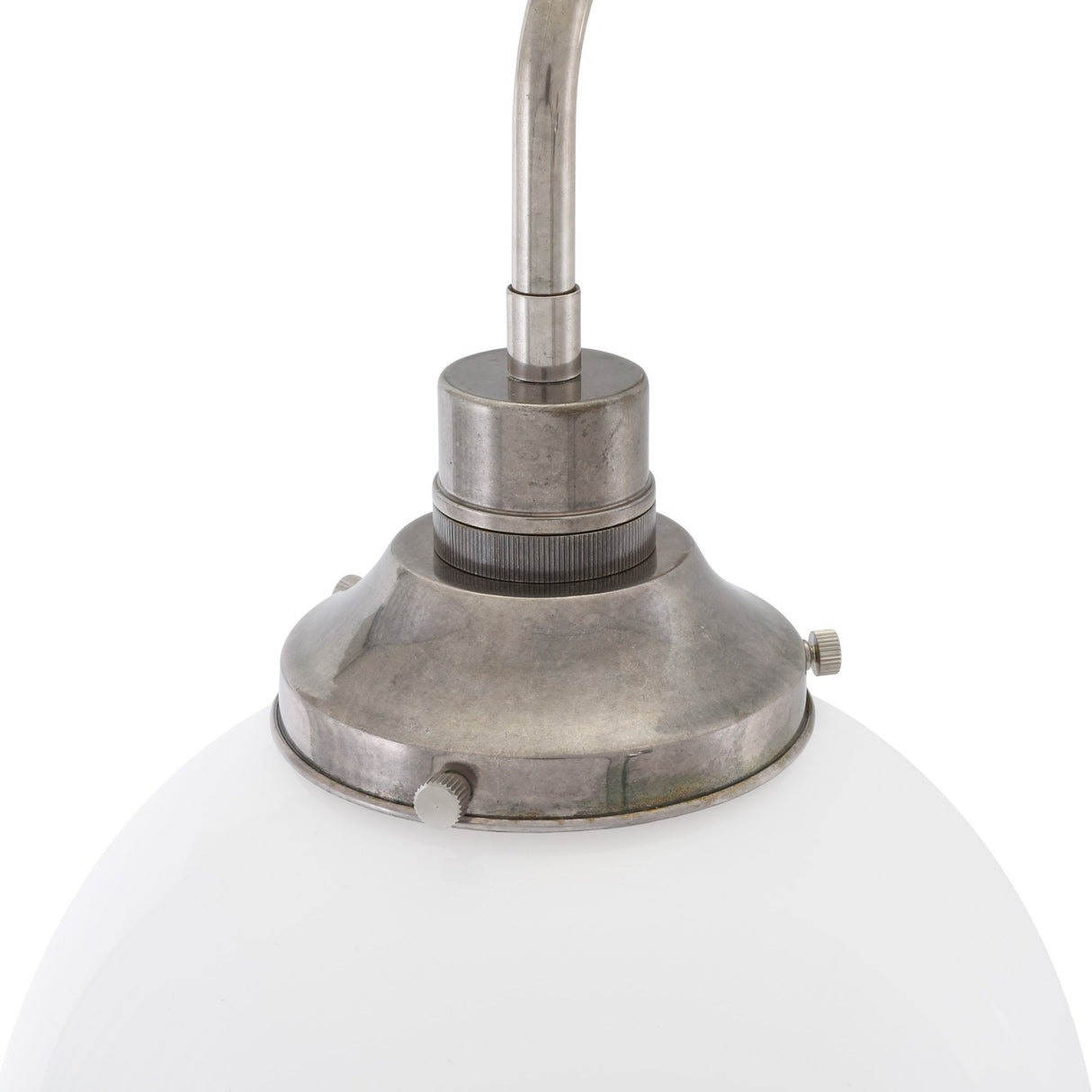 Bamako Vintage Brass and Glass Globe Wall Light