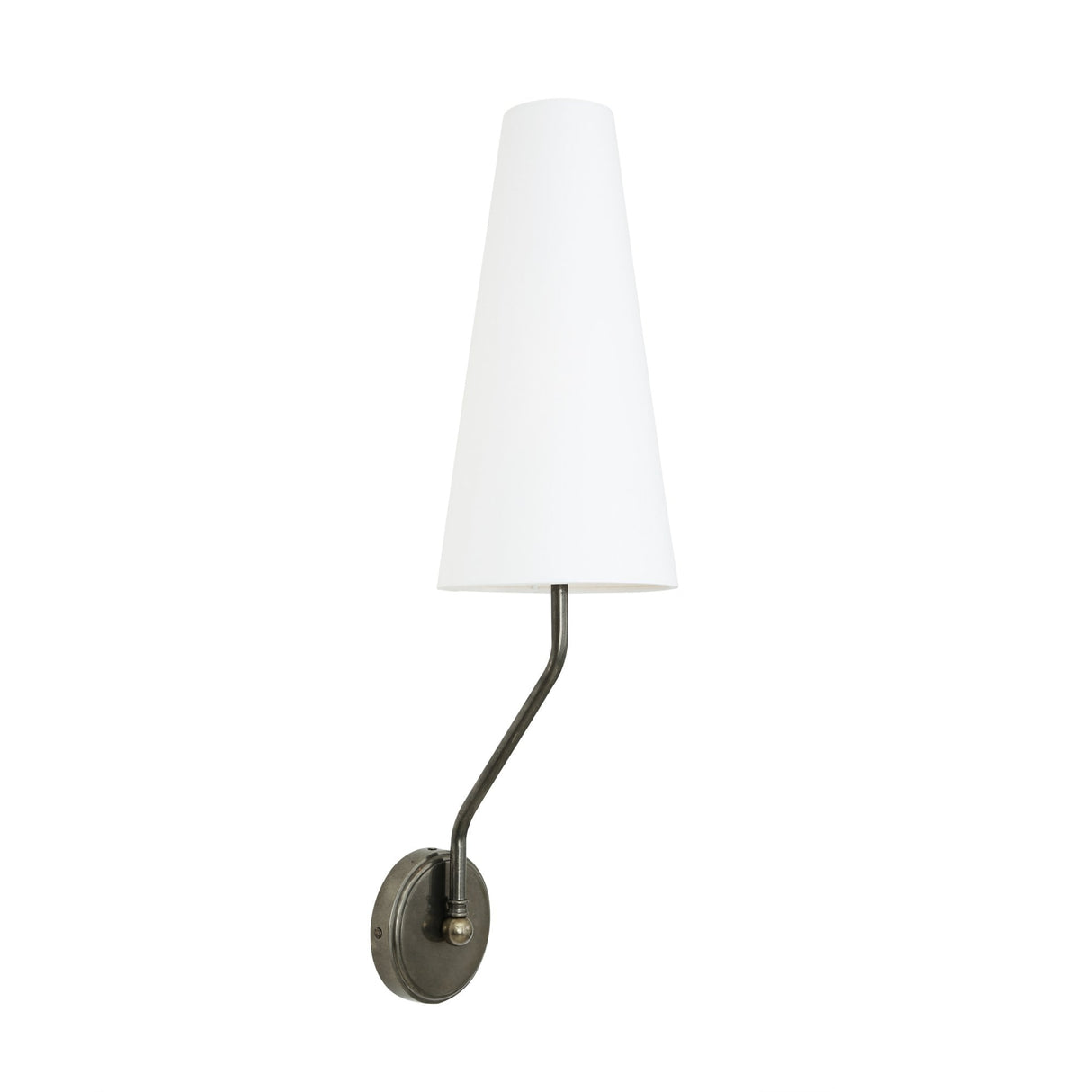 Rhyl Classic Elegance White Wall Lamp Shade
