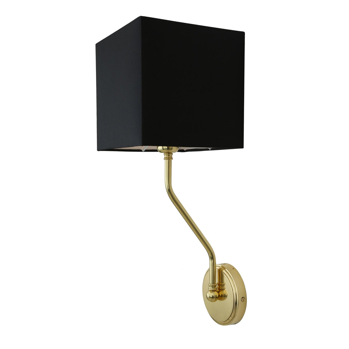 Rhyl Classic Elegance White Wall Lamp Shade