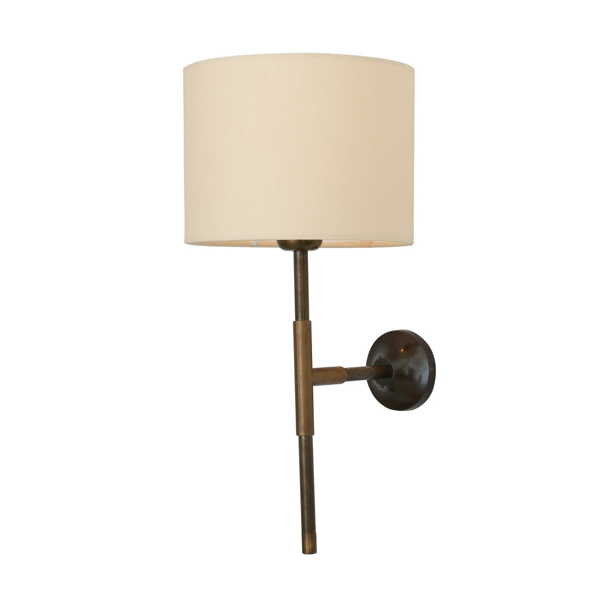 Contemporary Elegance Black Shade Wall Sconce