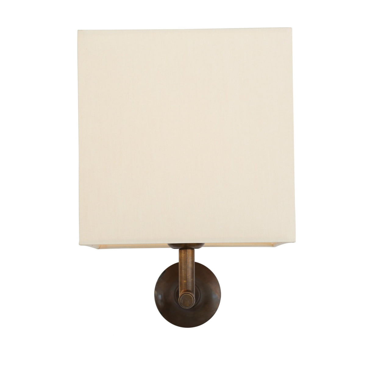 Elegant Bangor Black Brass Wall Lamp with Drum Shade
