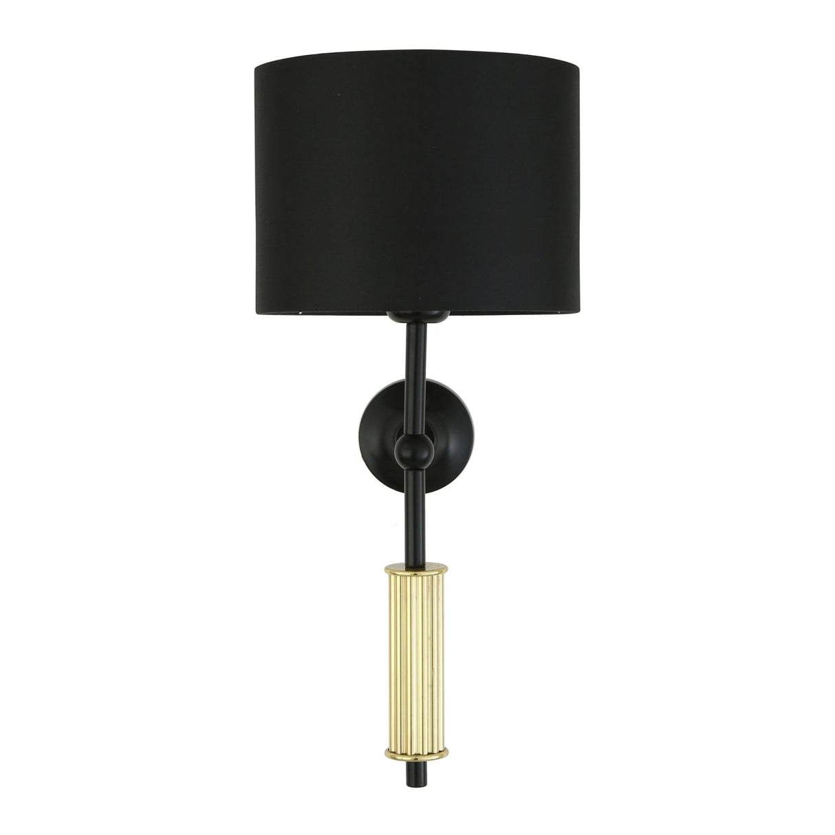 Vintage Brass Industrial Wall Sconce