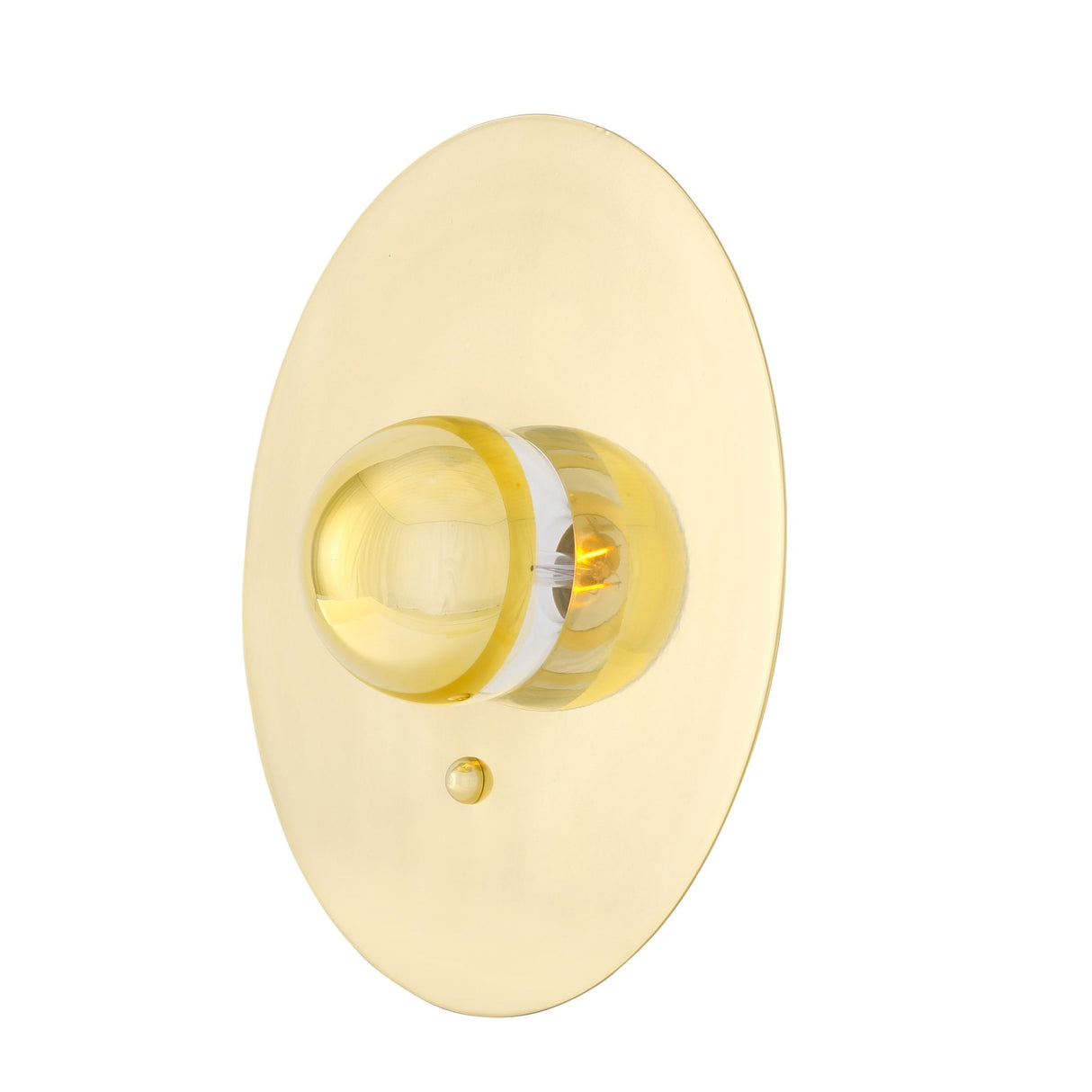 Elegant Qala Brass Wall Light Fixture