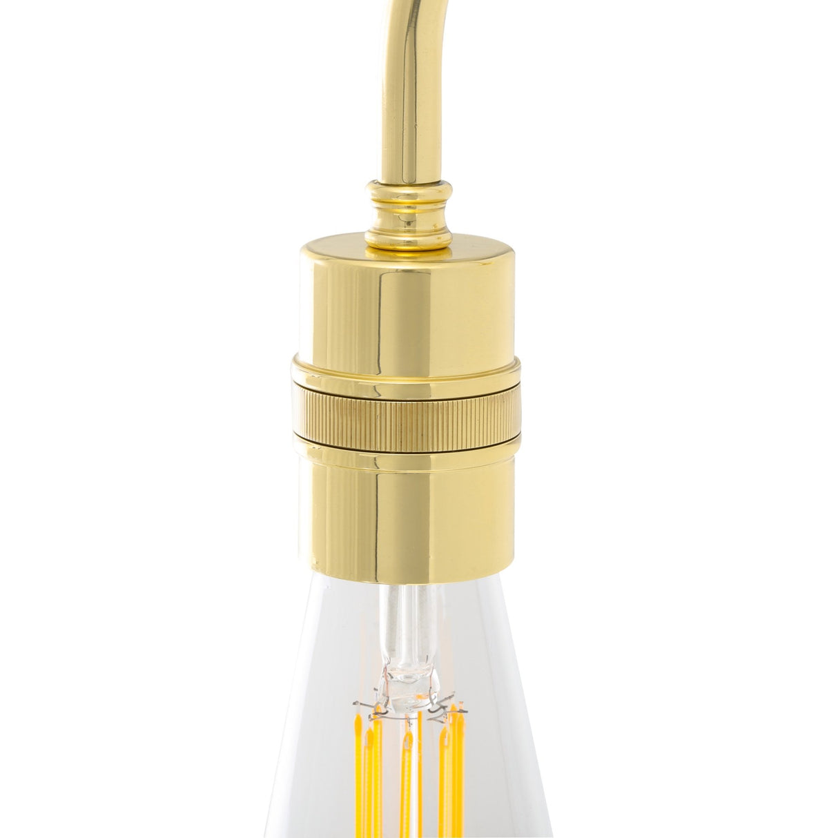 Antique Brass Minimalist Wall Light