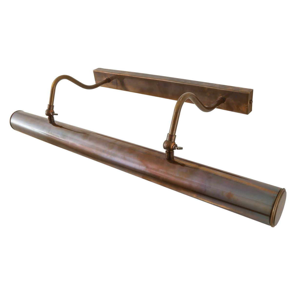 Antique Brass Dublin Picture Light - 60cm Elegance