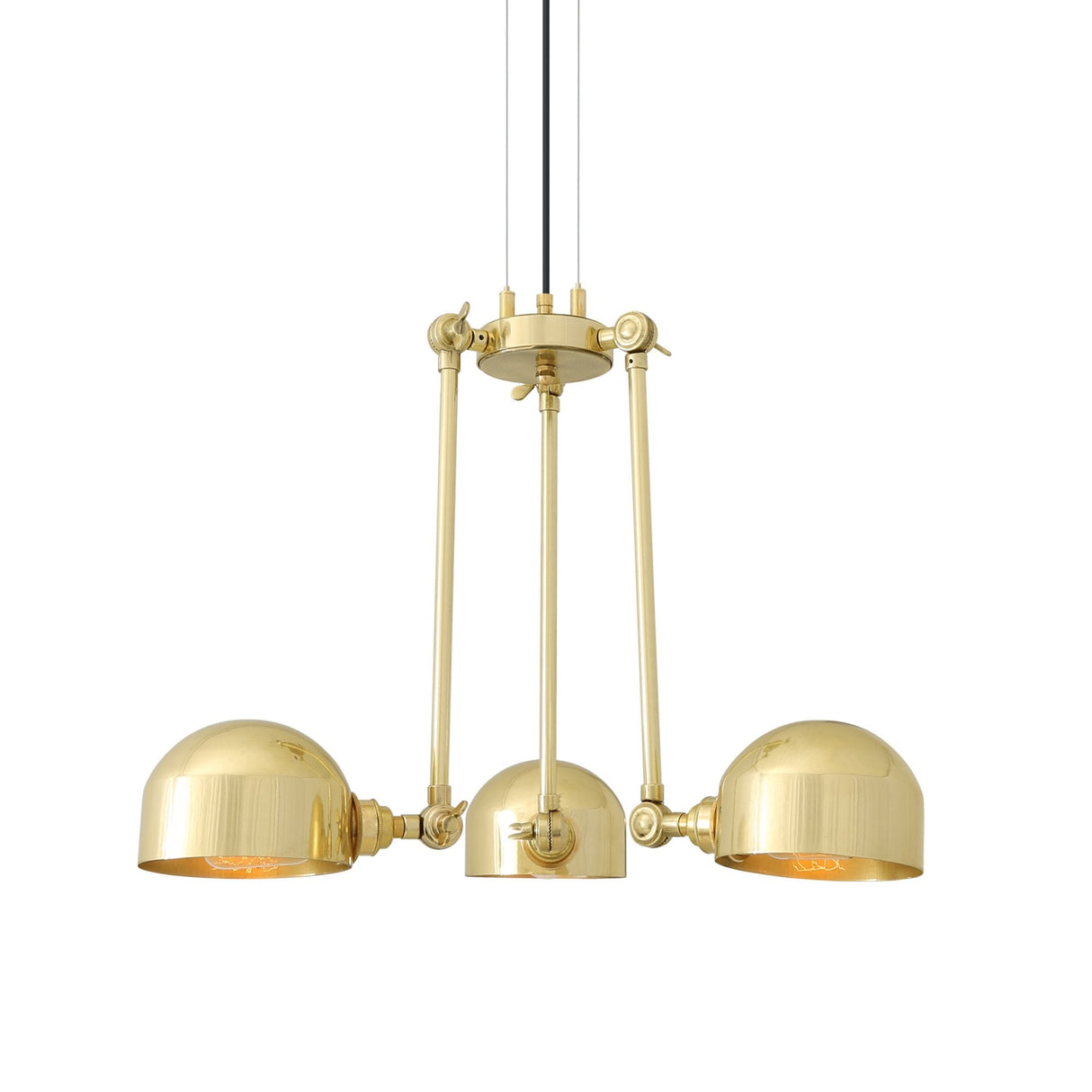 Neiva Modern Brass Chandelier