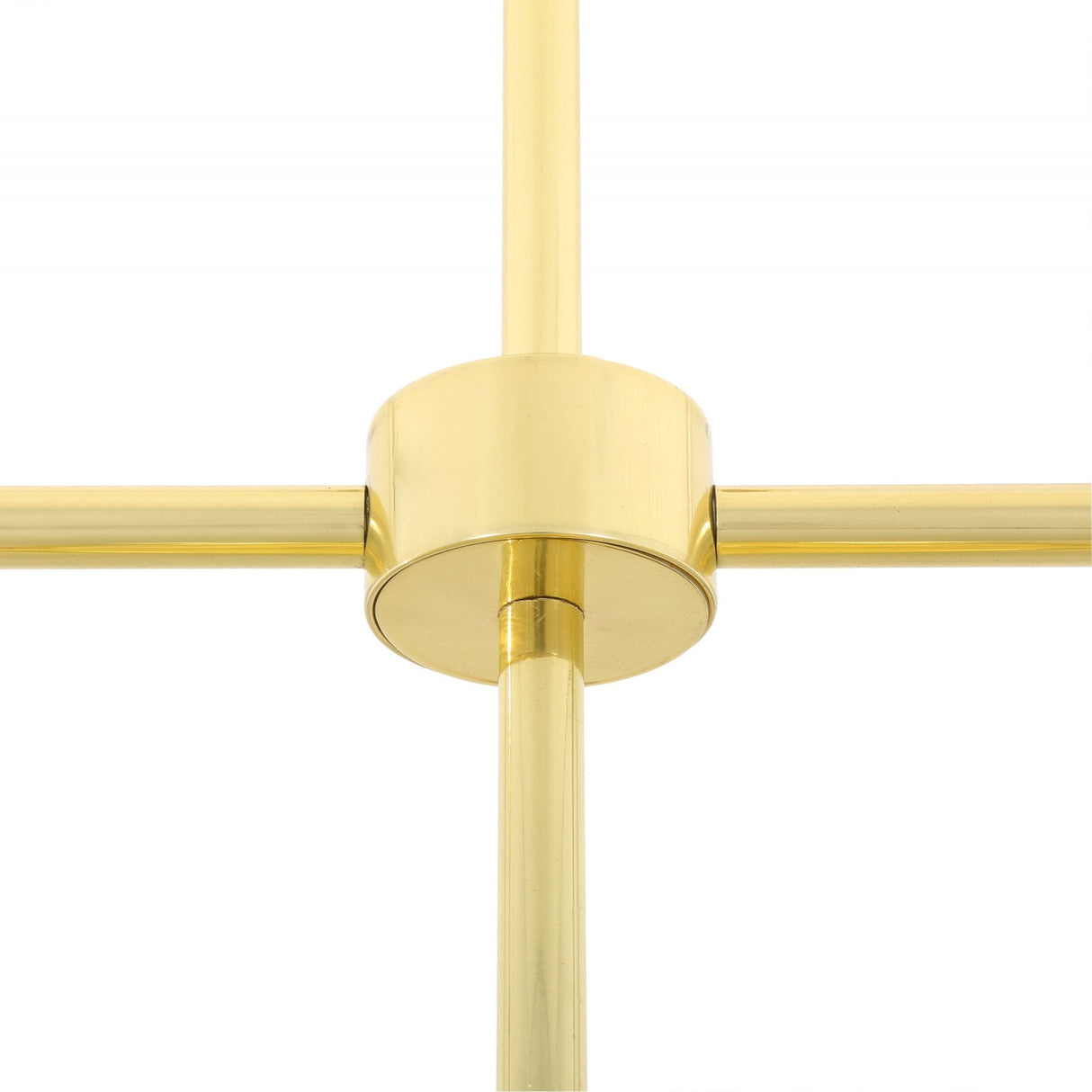 Antique Brass Industrial Bar Pendant Chandelier