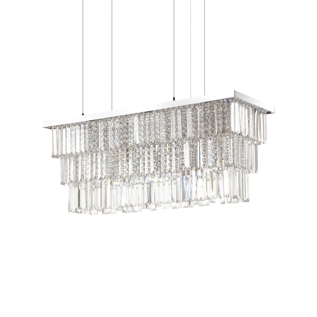 Sleek Chrome 6-Light Martinez Hanging Fixture