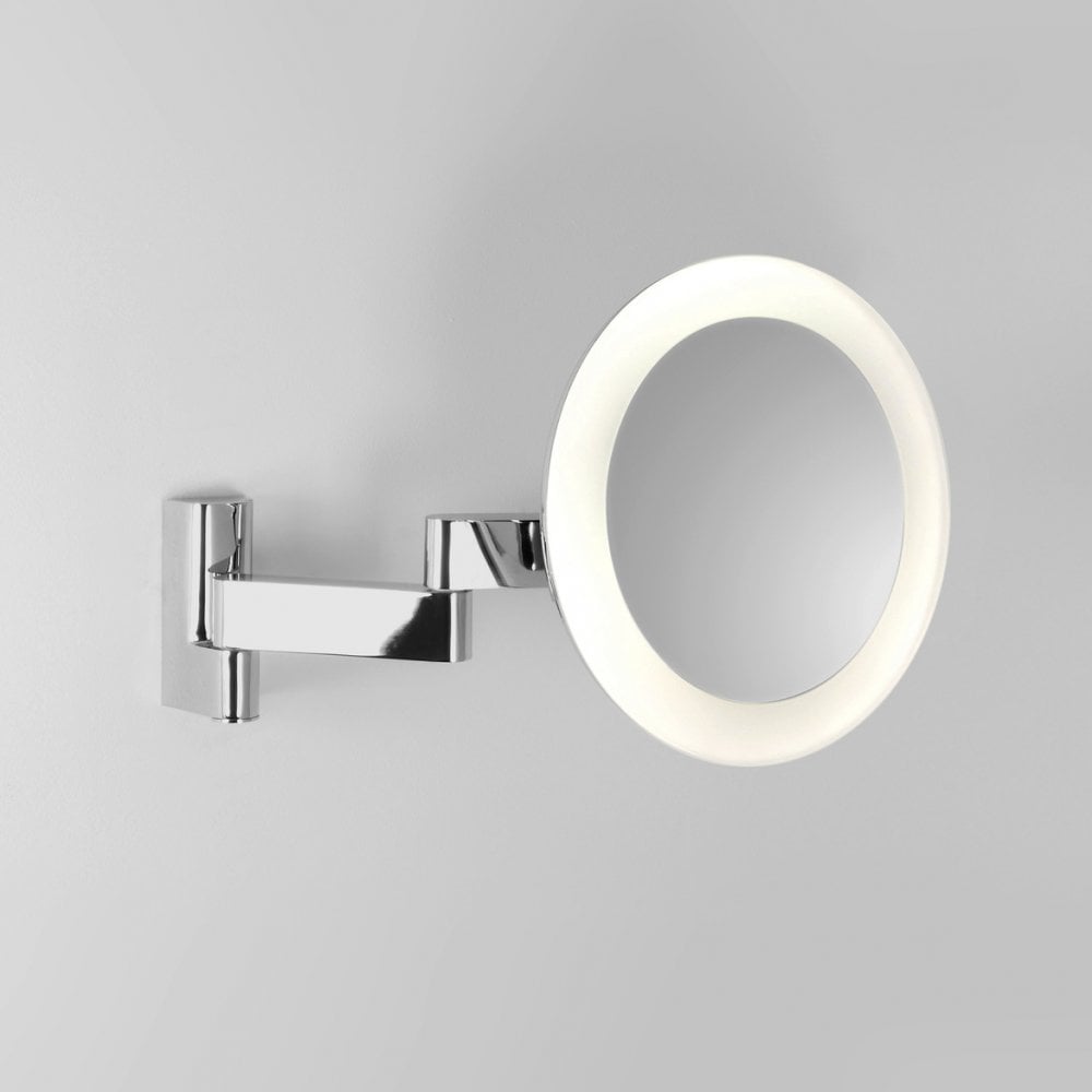 Niimi Round LED Wall Sconce in Polished Chrome
