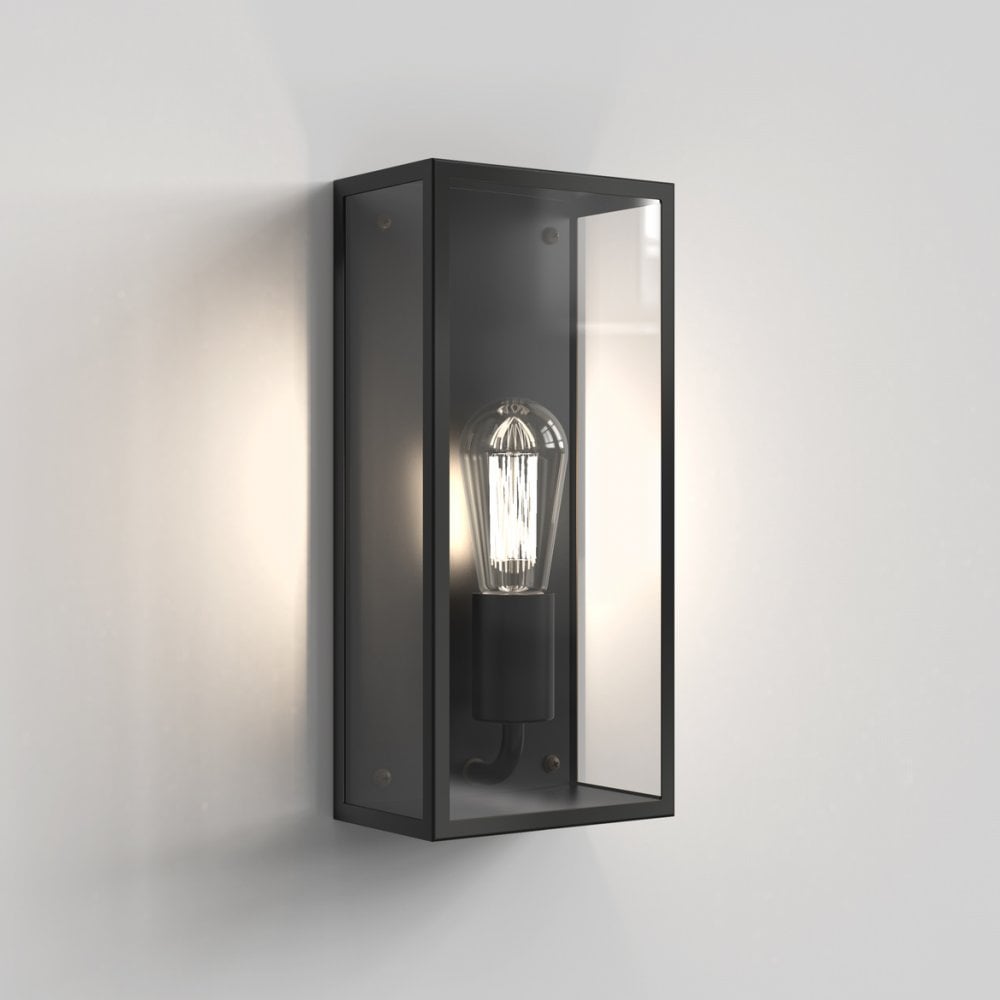 Messina 160 II Architectural Black Wall Sconce