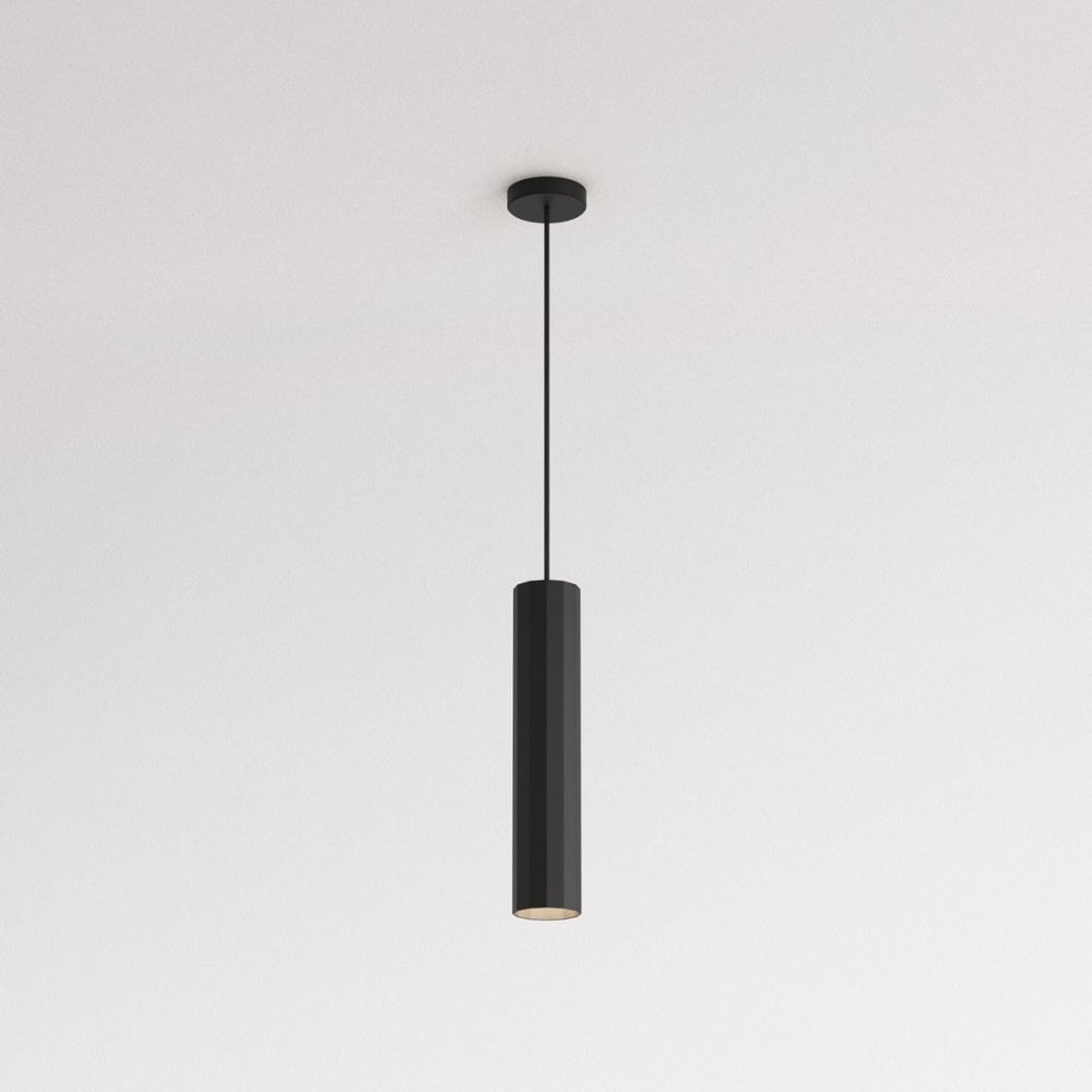 Sleek Black Hashira Pendant Light