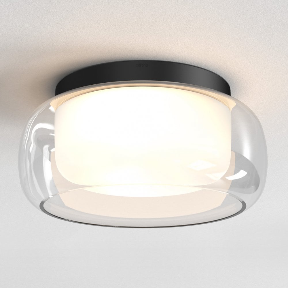 Aquina 360 Matte Black Ceiling Light Fixture