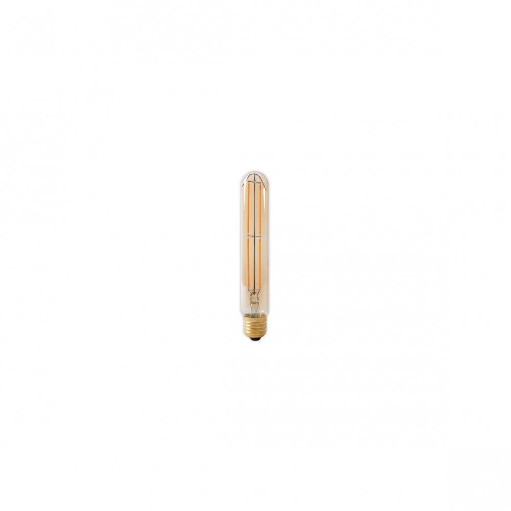 Golden Tube LED Bulb E27 - 4.5W, 2100K, Dimmable, Clear Glass