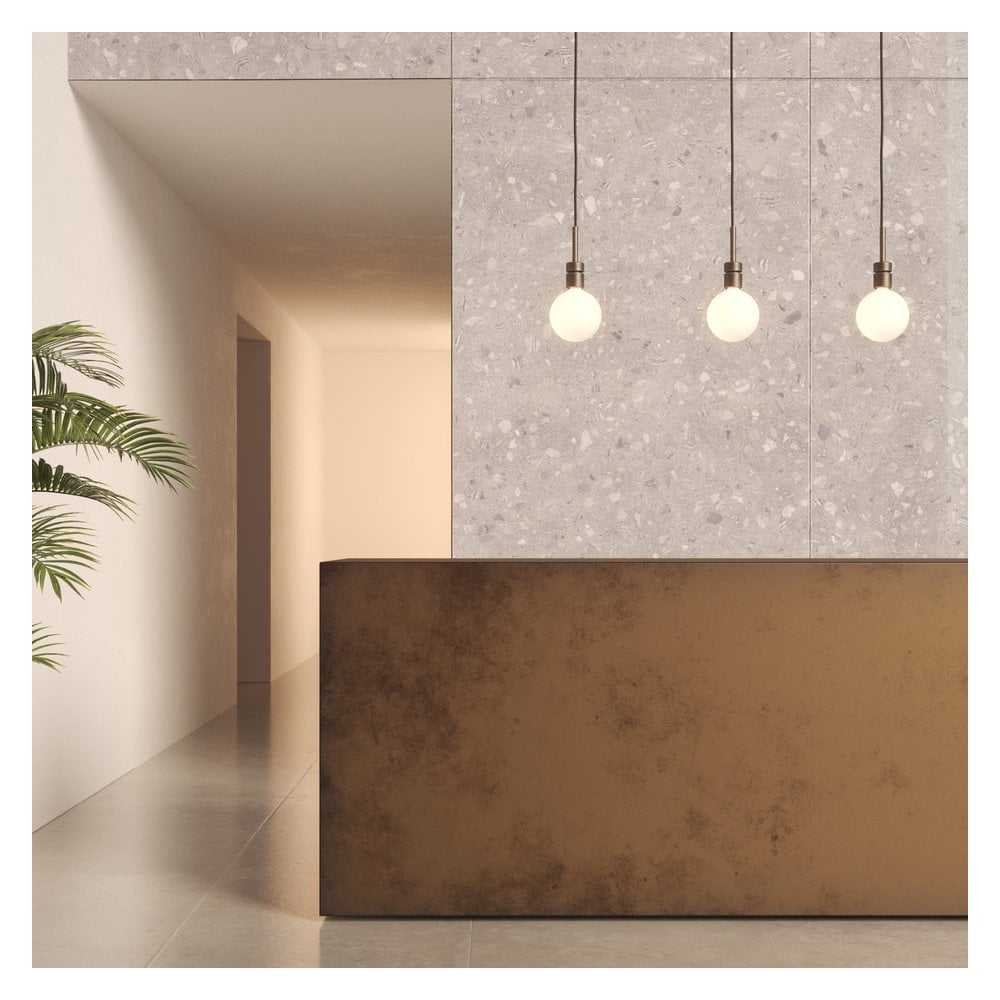 Bronze Pendant Suspension Kit with Adjustable Braided Cable