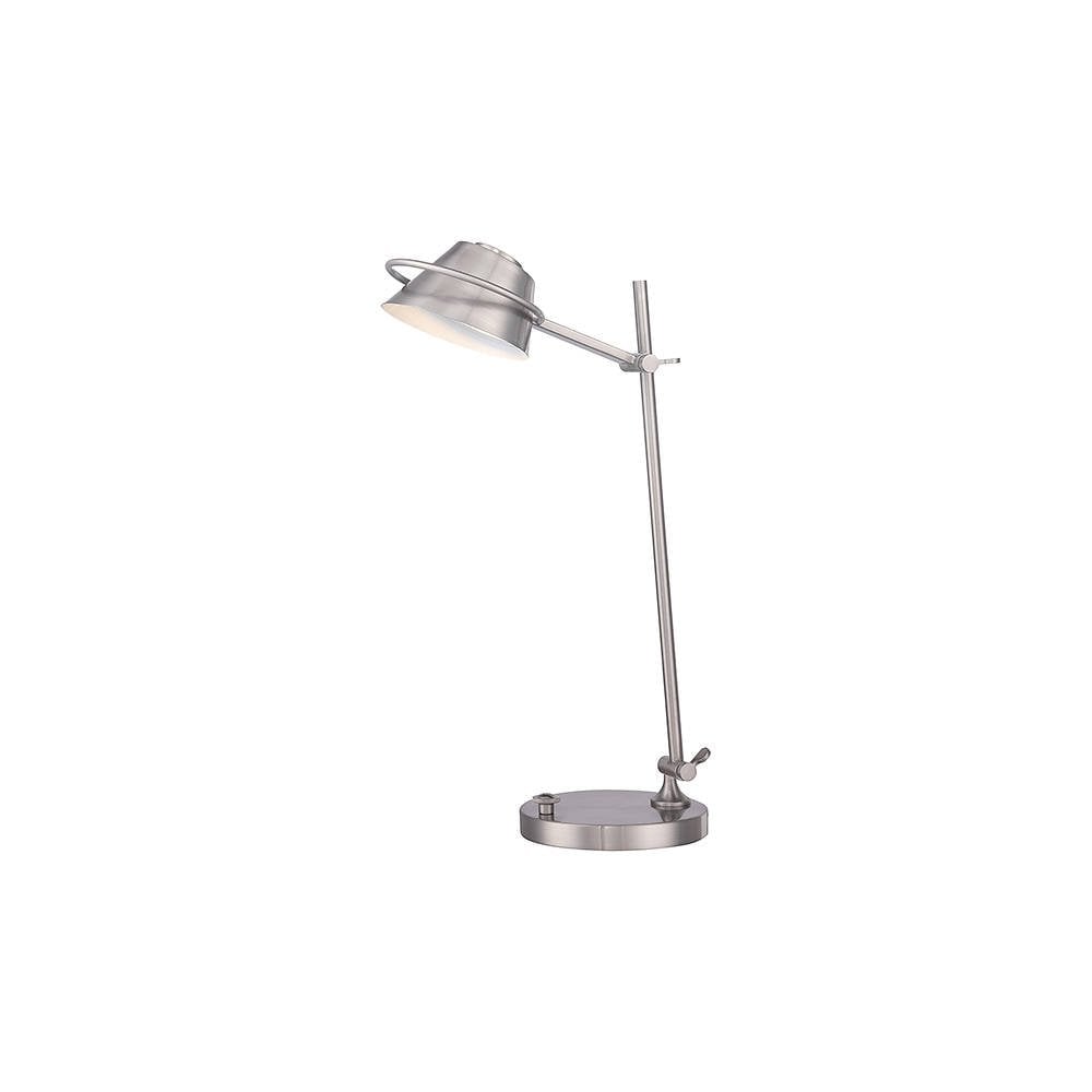 Sophisticated Spencer LED Table Lamp in Elegant Brushed Nickel Finish