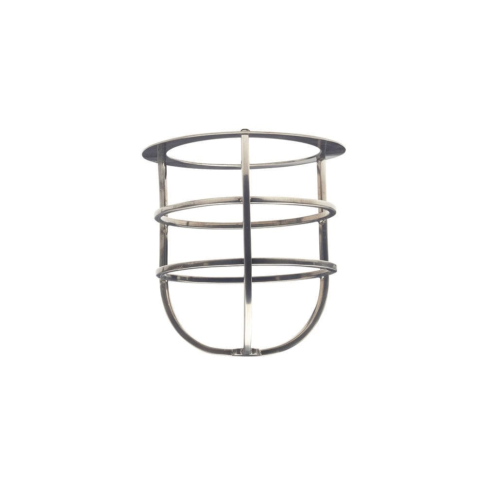 Decorative Exterior Cage Accessory in Antique Nickel Finish