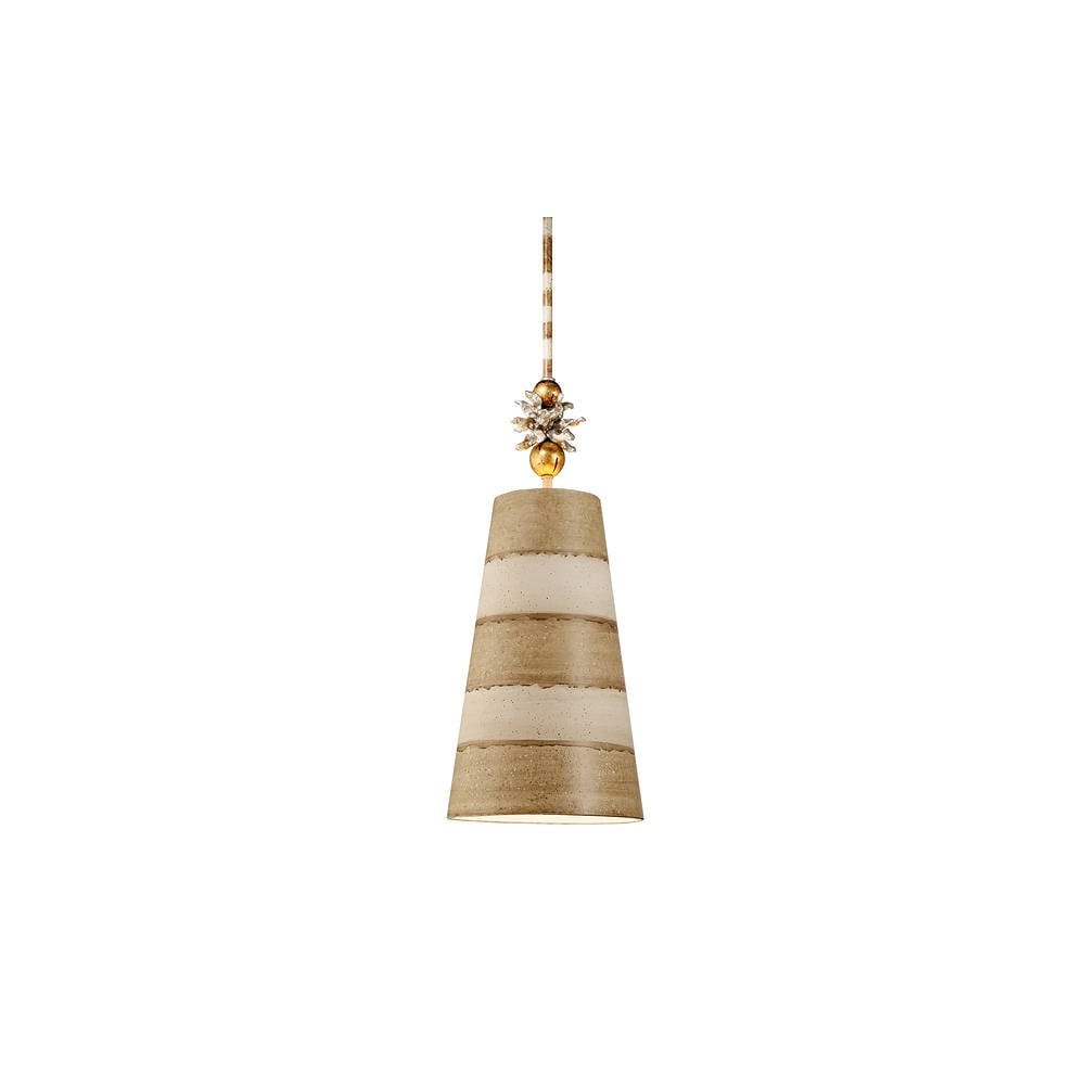 Elegance Pendant: Anemone 1 Light
