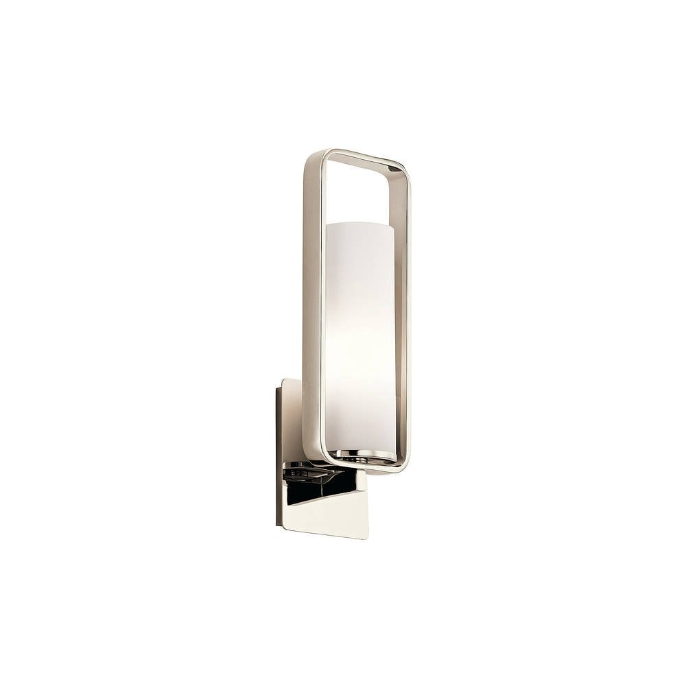 City Loft Single-Light Interior Sconce in Polished Nickel
