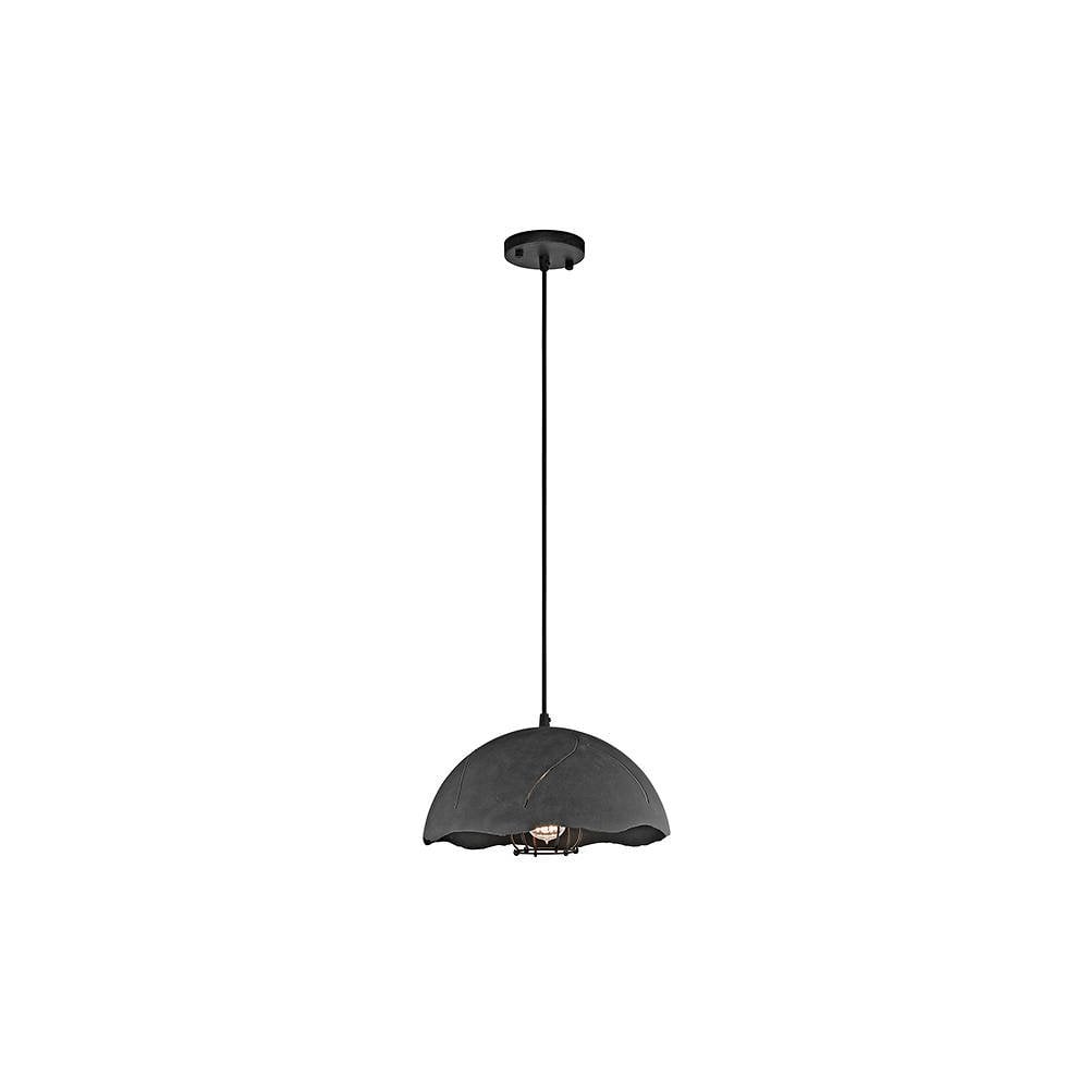 Weathered Zinc Interior Pendant Light