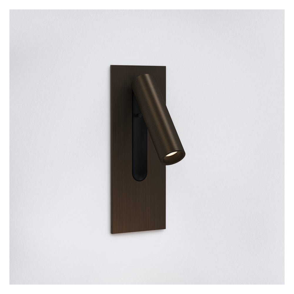 Elegant Bronze LED Wall Light