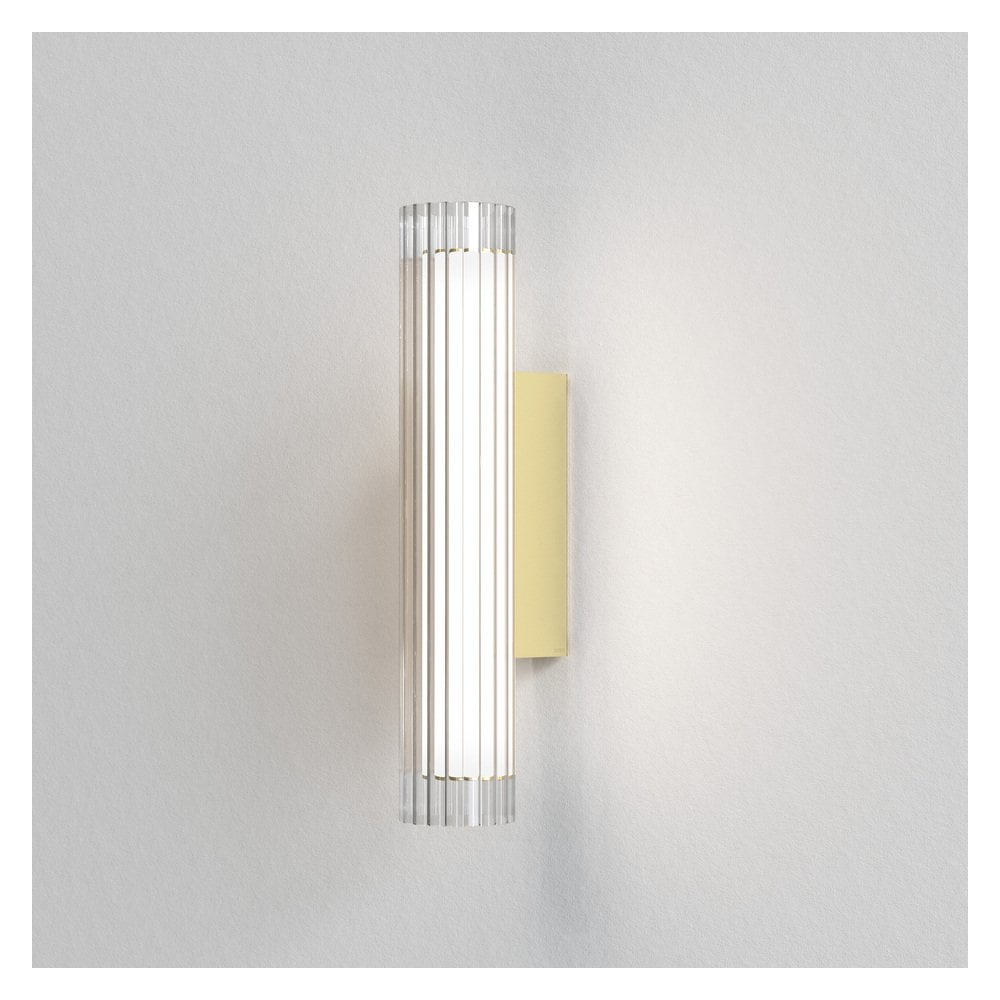 Elegant Brushed Gold LED Wall Light