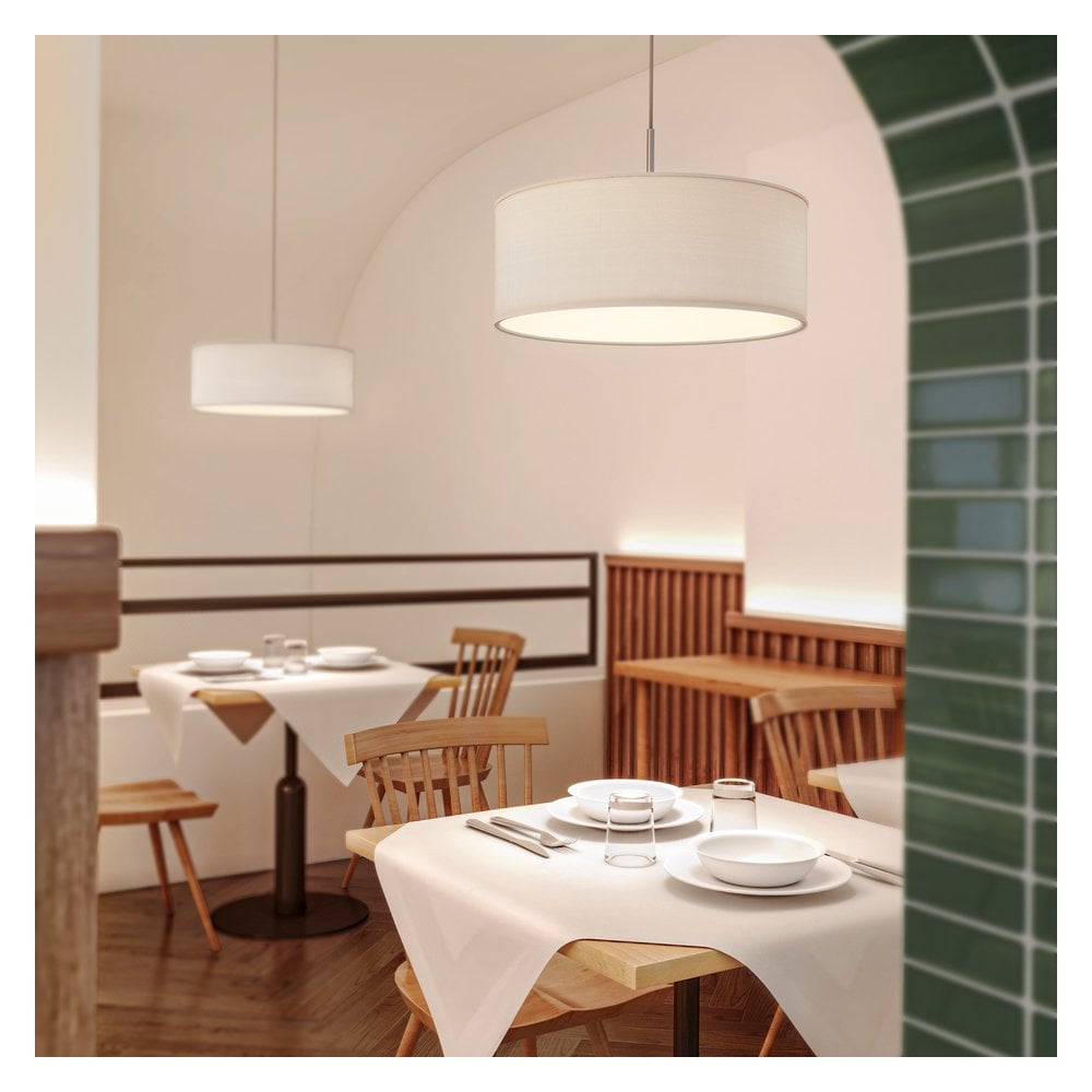 Stylish Matte White Cambria Pendant Light Fixture
