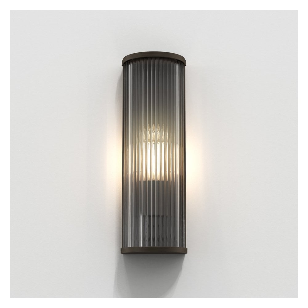 Avignon Bronze Round Wall Light Fixture