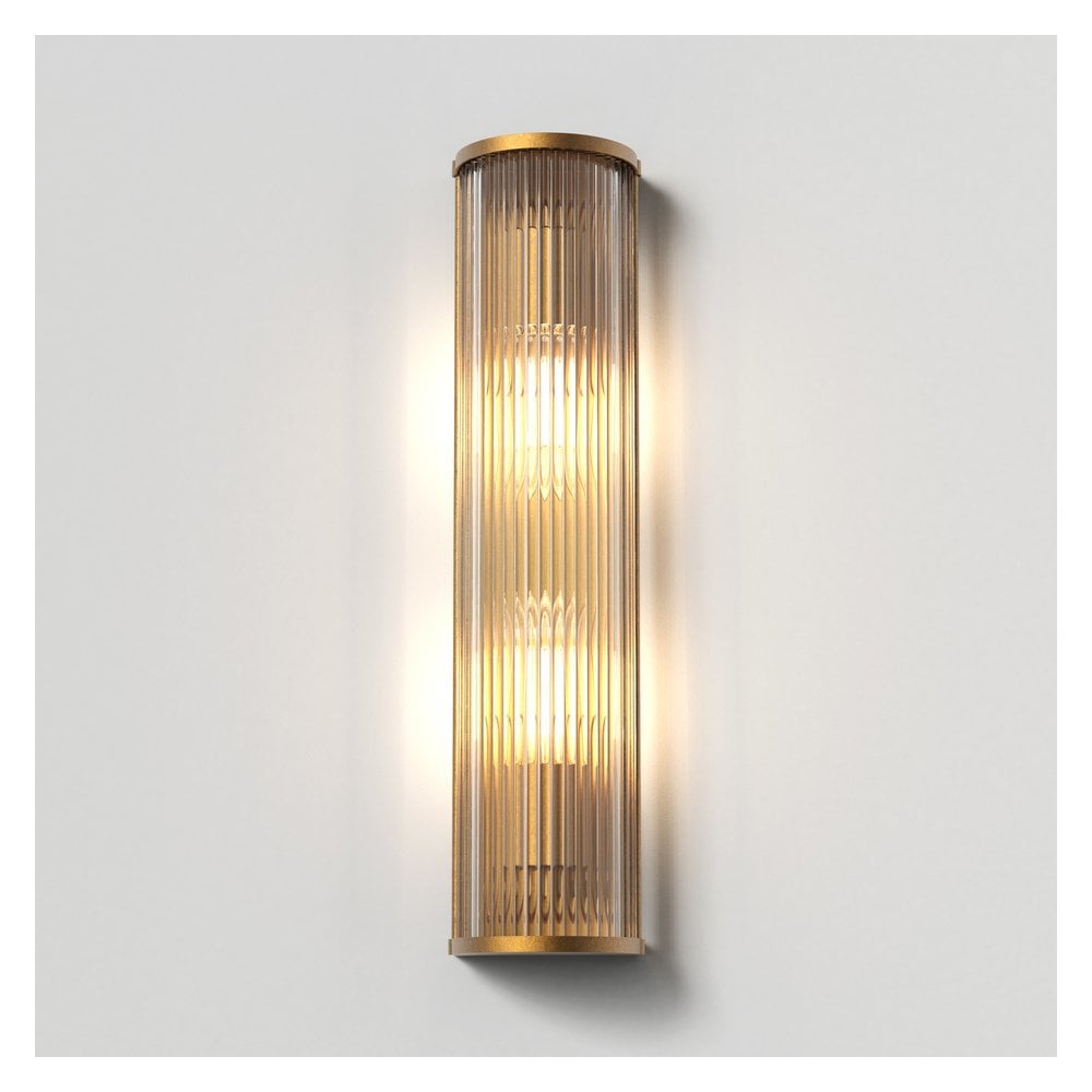 Vintage Brass Avignon Round Wall Light 525