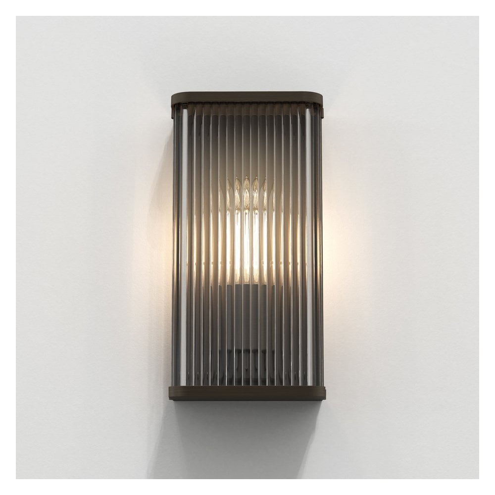 Avignon Bronze Square Wall Light - 300 mm
